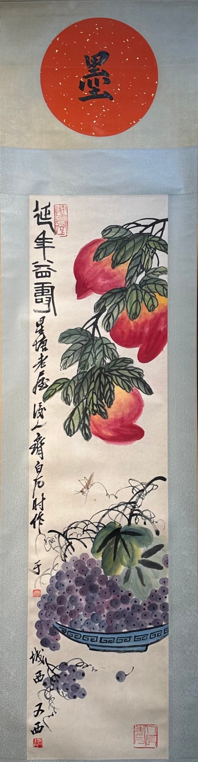 Chinese scroll painting Qi Baishi