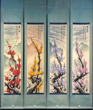 Chinese scroll painting Guan Shanyue