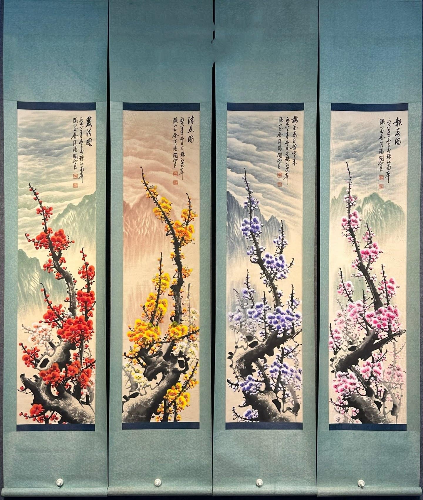 Chinese scroll painting Guan Shanyue