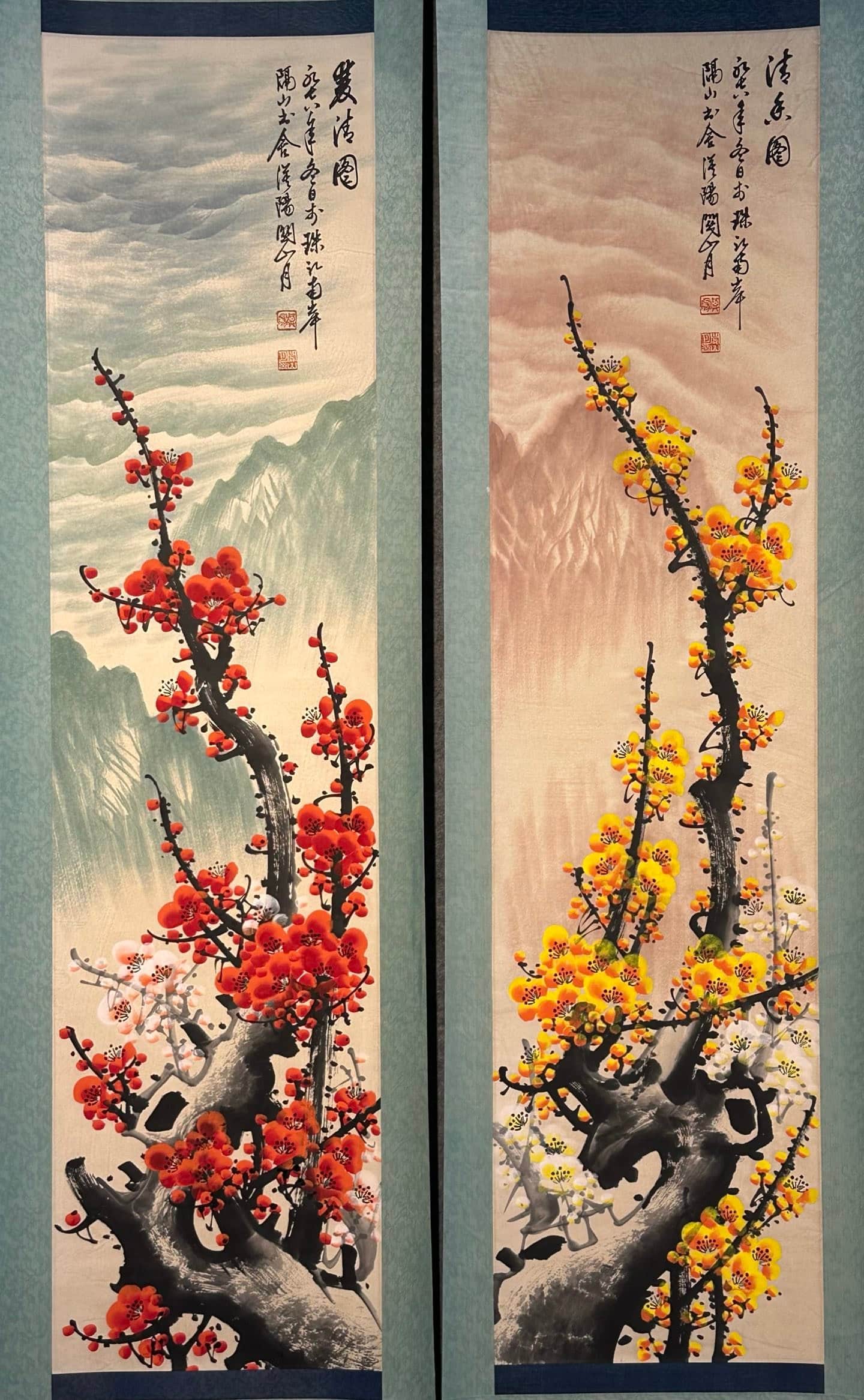 Chinese scroll painting Guan Shanyue