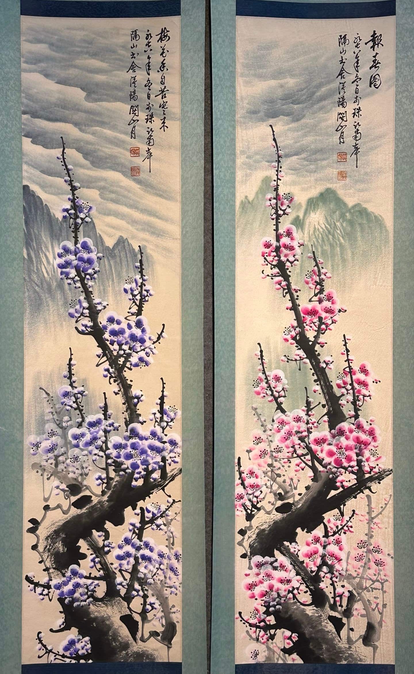 Chinese scroll painting Guan Shanyue