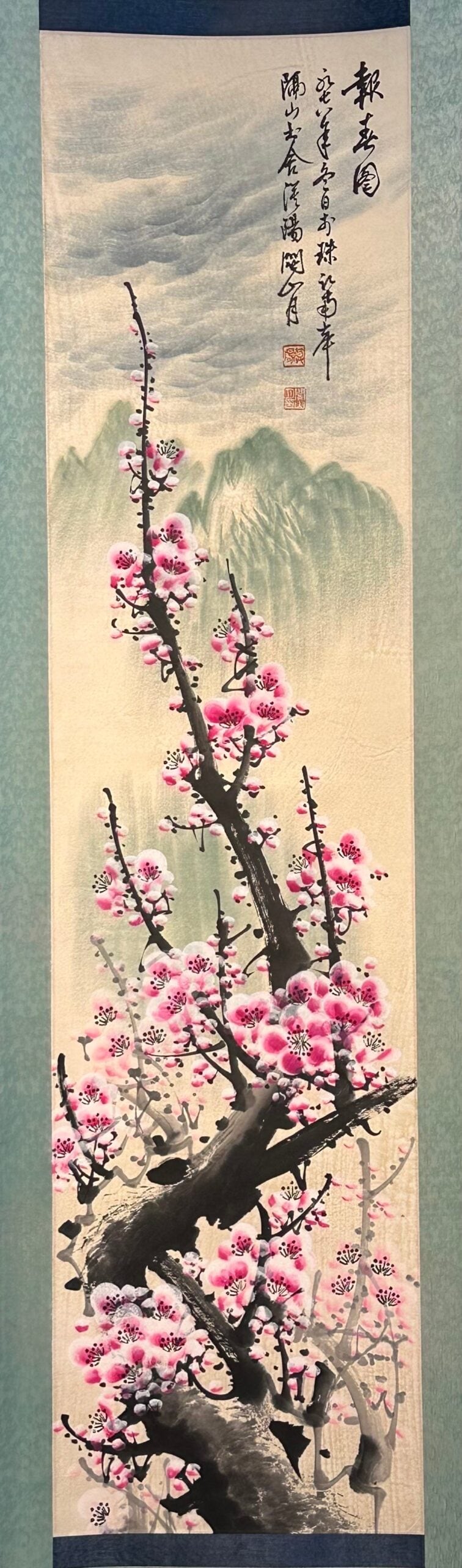 Chinese scroll painting Guan Shanyue