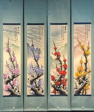 Chinese scroll painting Guan Shanyue