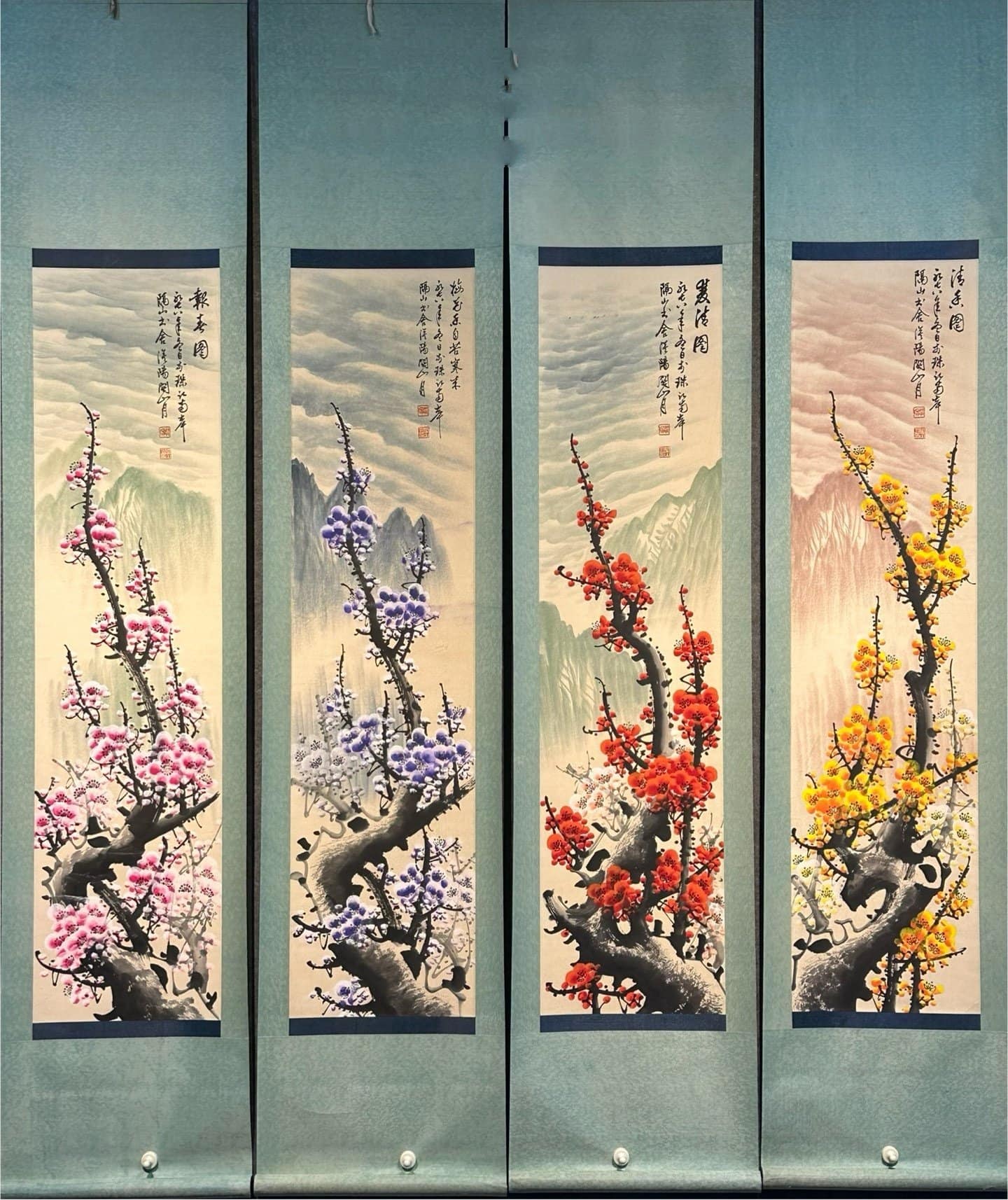 Chinese scroll painting Guan Shanyue