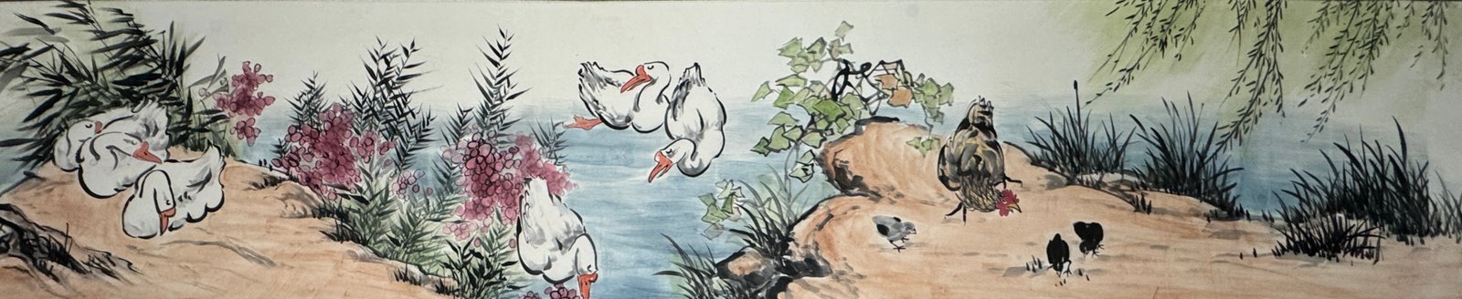 Chinese scroll painting Xu Beihong