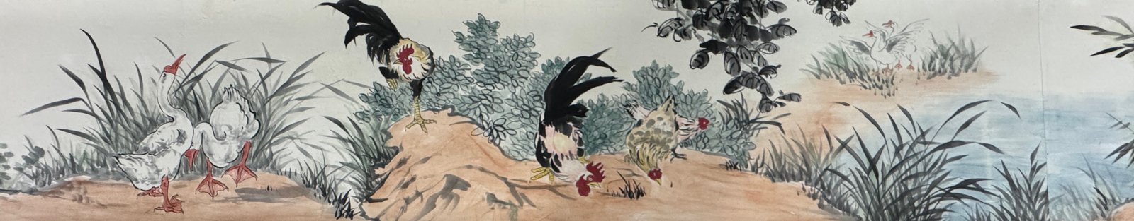 Chinese scroll painting Xu Beihong