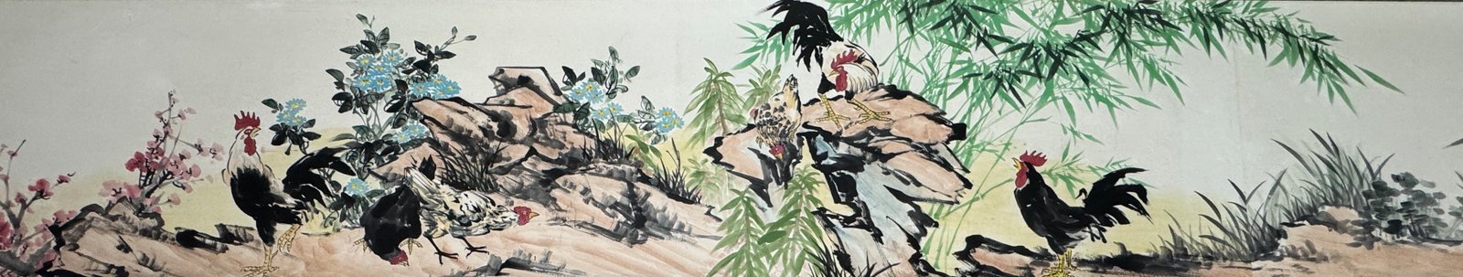 Chinese scroll painting Xu Beihong