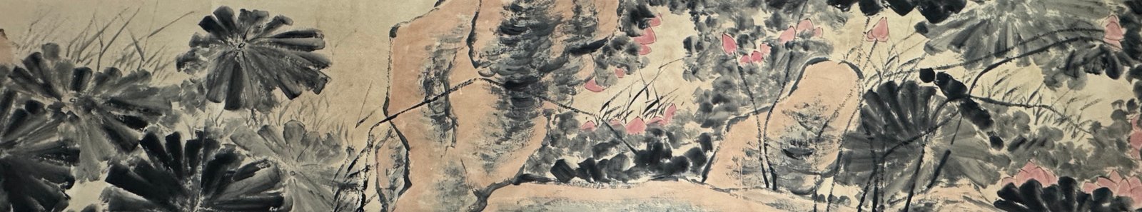 Chinese scroll painting Ba Da Shan Ren