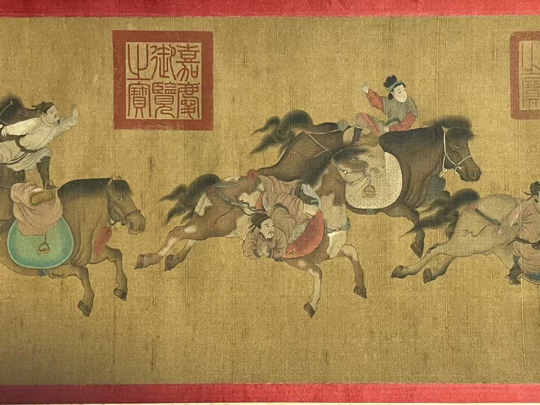 Chinese scroll painting Zhao Yong