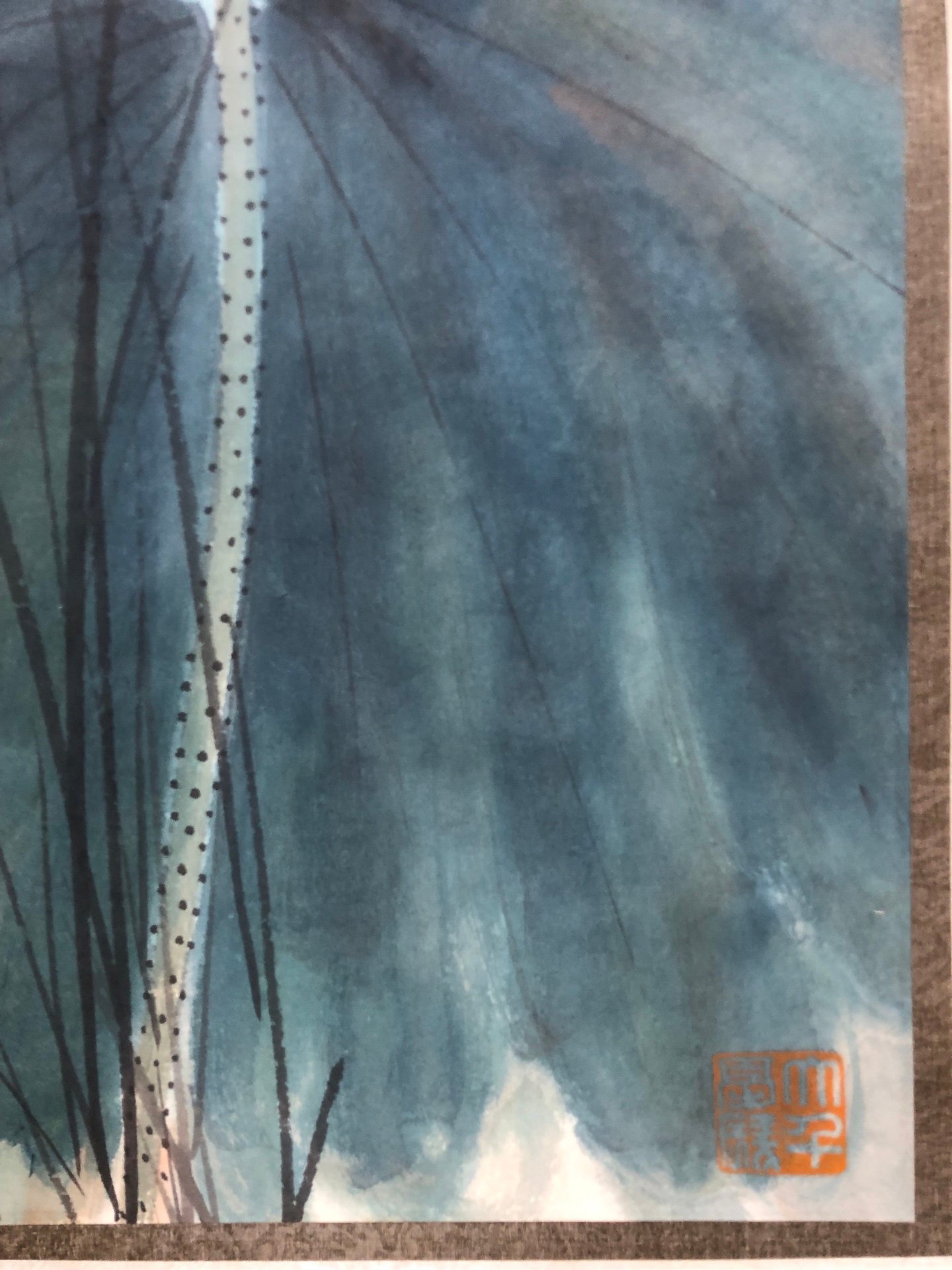 Chinese scroll painting Zhang Daqian