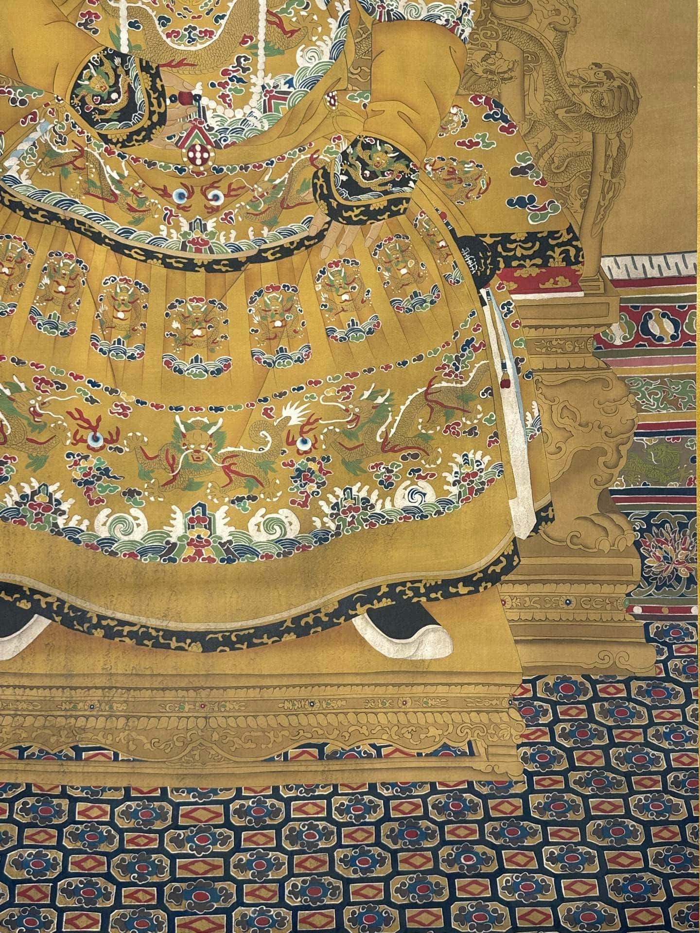 Chinese scroll painting Shen Zhenlin