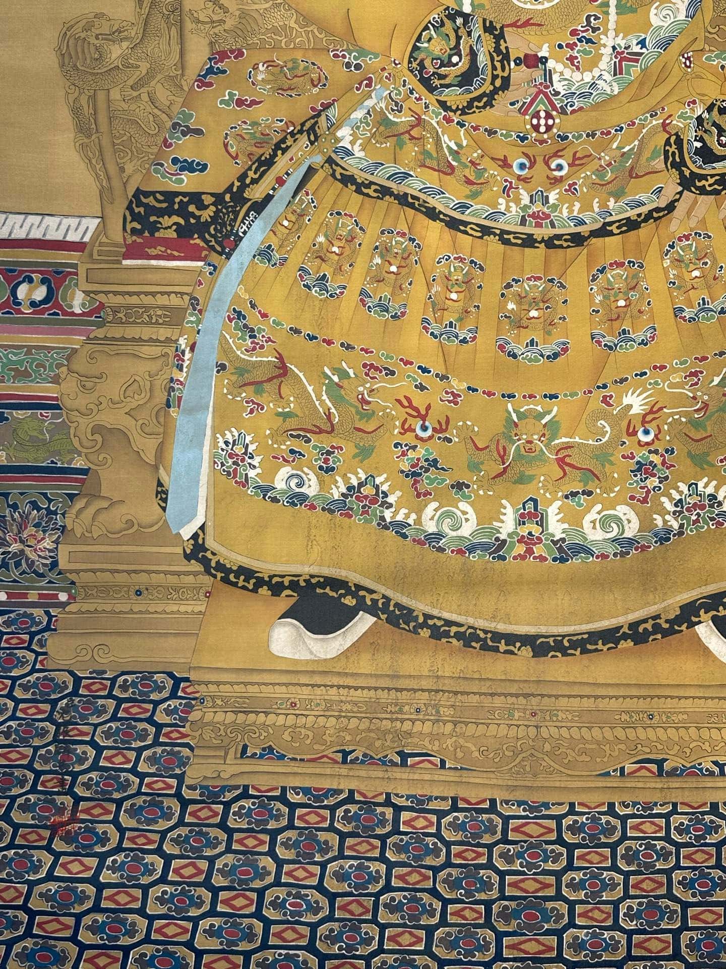 Chinese scroll painting Shen Zhenlin