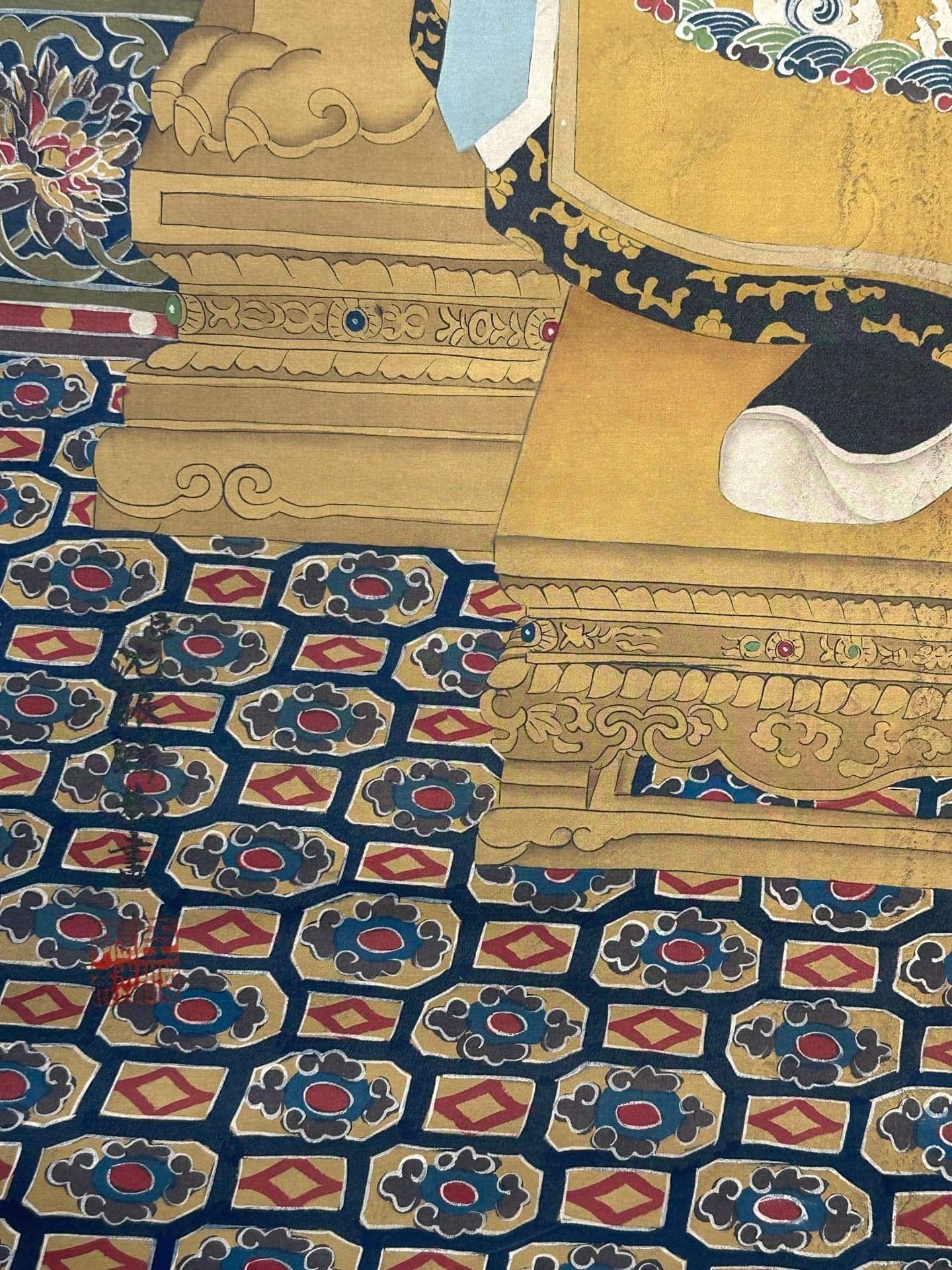 Chinese scroll painting Shen Zhenlin
