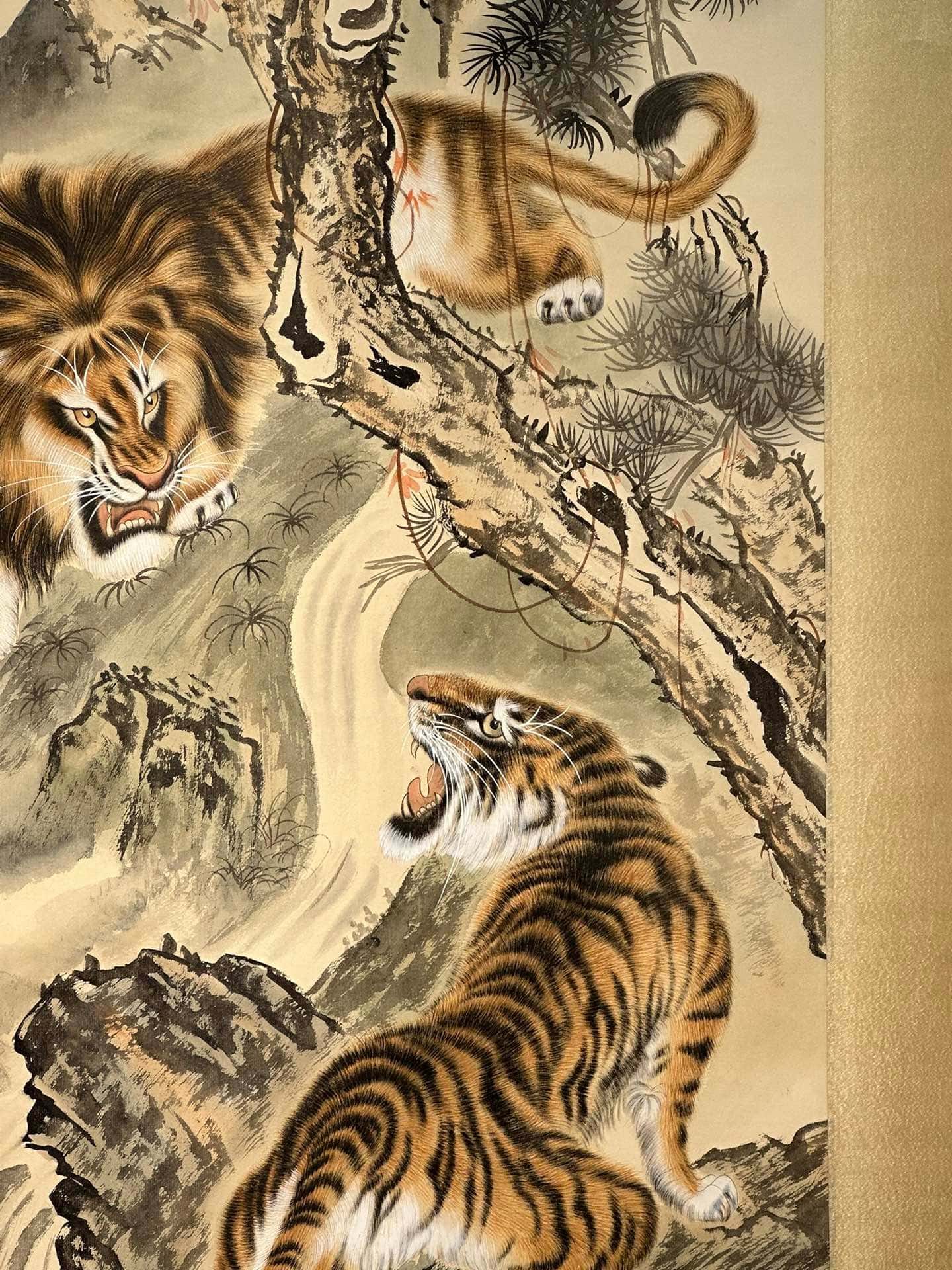Chinese scroll painting He Xiangning