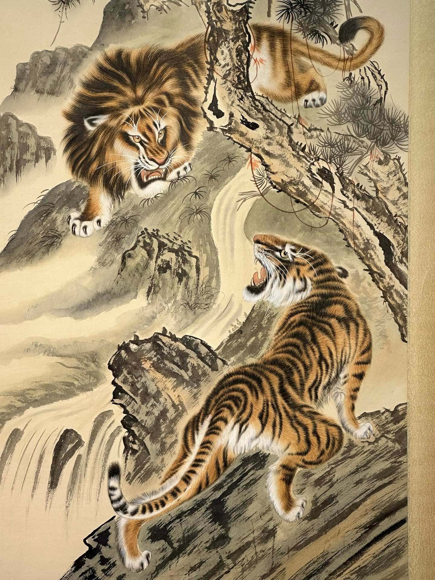 Chinese scroll painting He Xiangning