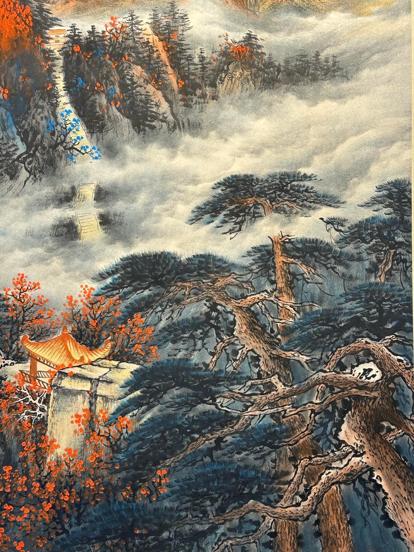 Chinese scroll painting Zhang Daqian
