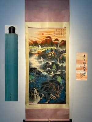 Chinese scroll painting Zhang Daqian