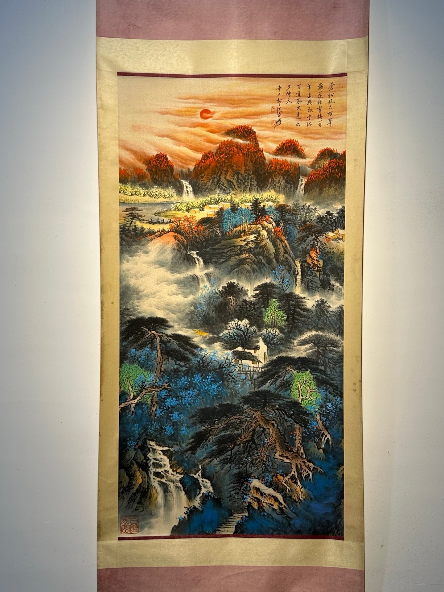Chinese scroll painting Zhang Daqian
