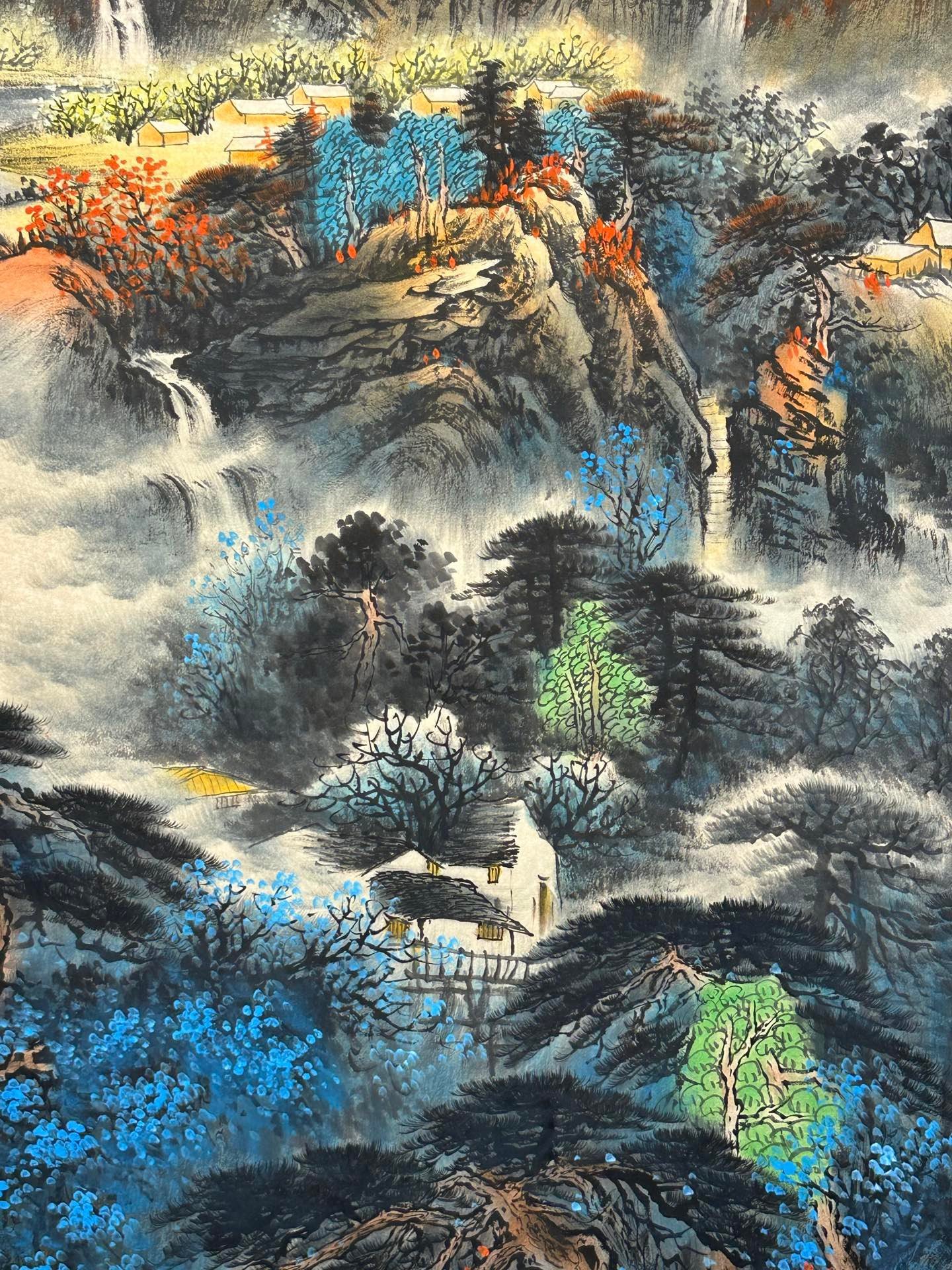 Chinese scroll painting Zhang Daqian