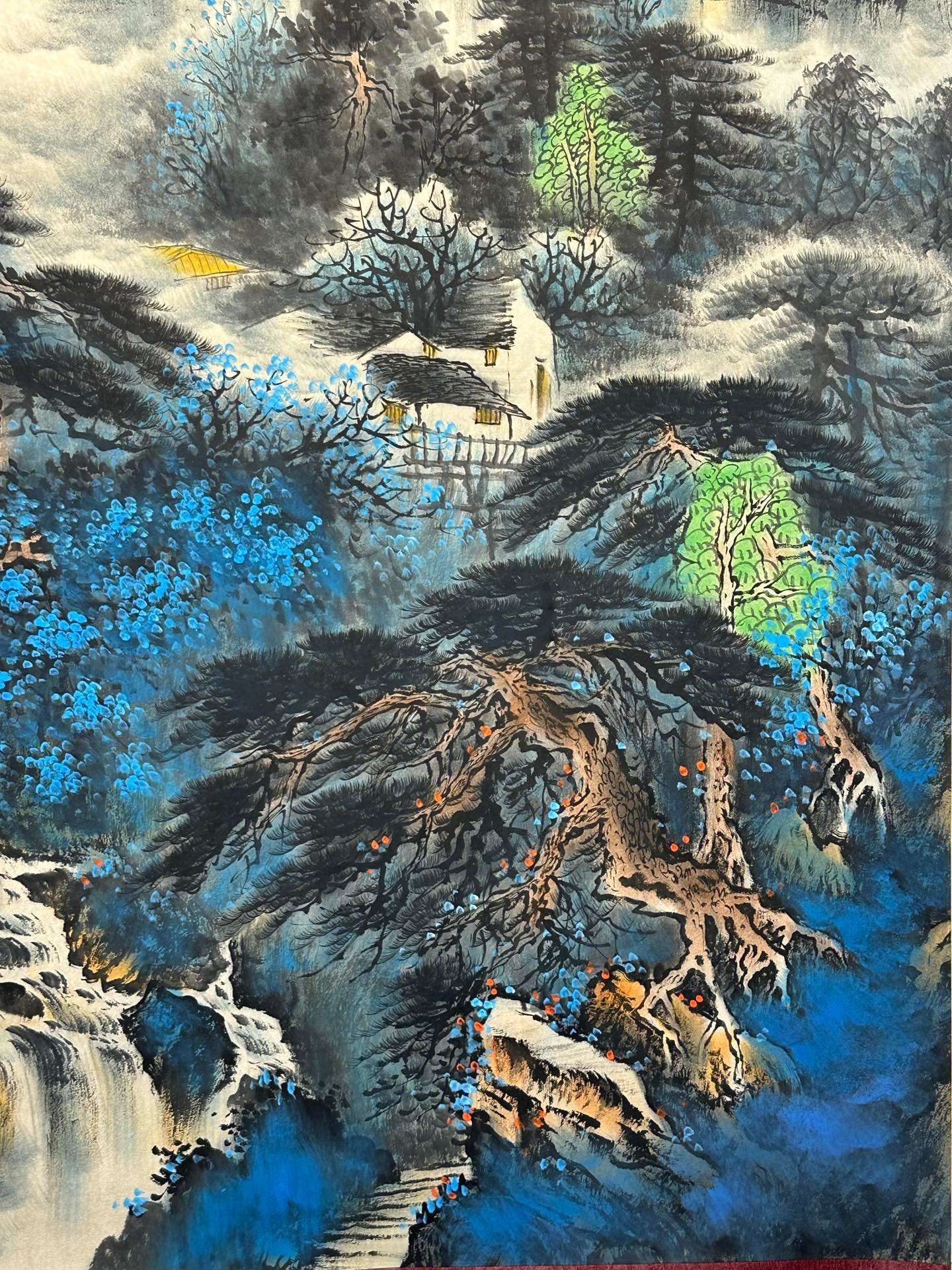 Chinese scroll painting Zhang Daqian
