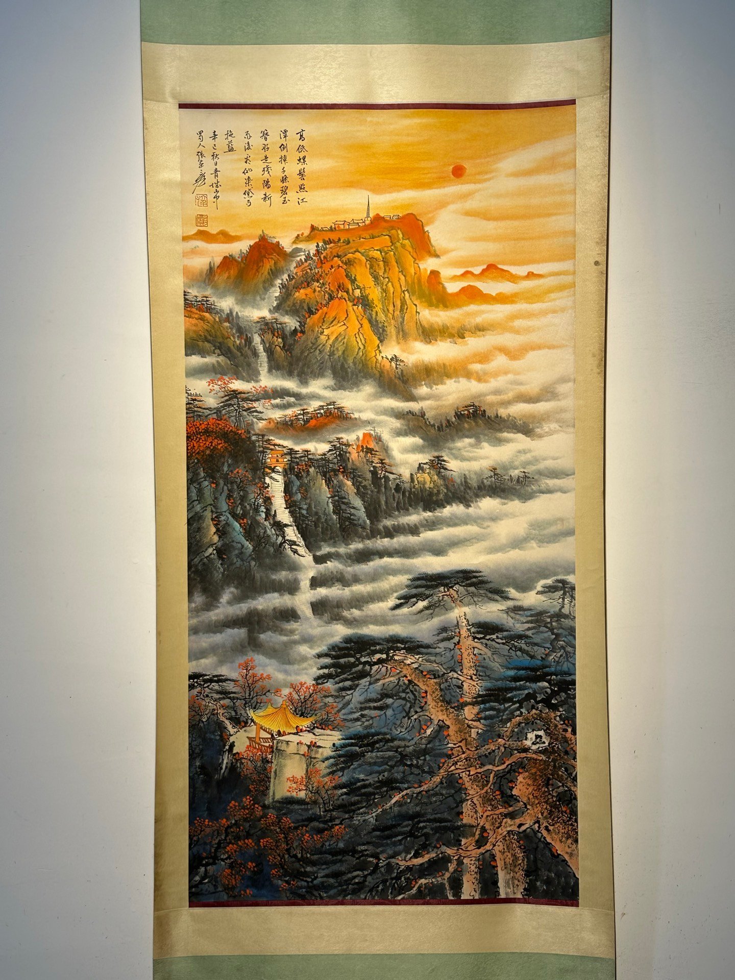 Chinese scroll painting Zhang Daqian