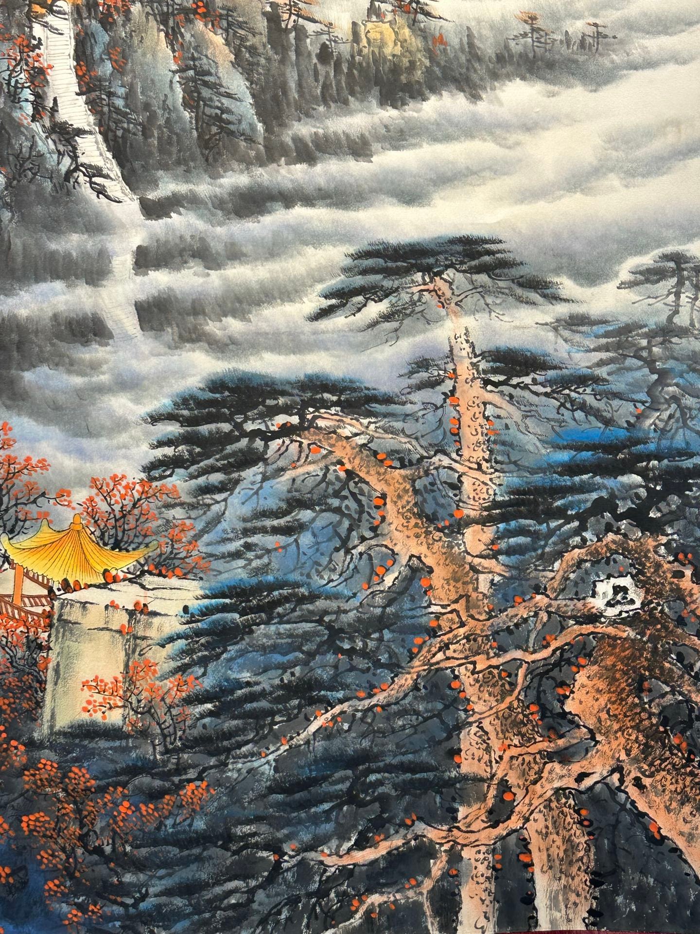 Chinese scroll painting Zhang Daqian