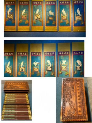 Chinese scroll painting Giuseppe