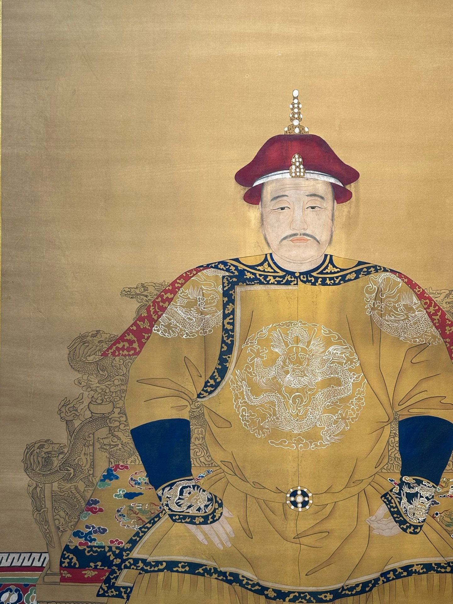 Chinese scroll painting Giuseppe