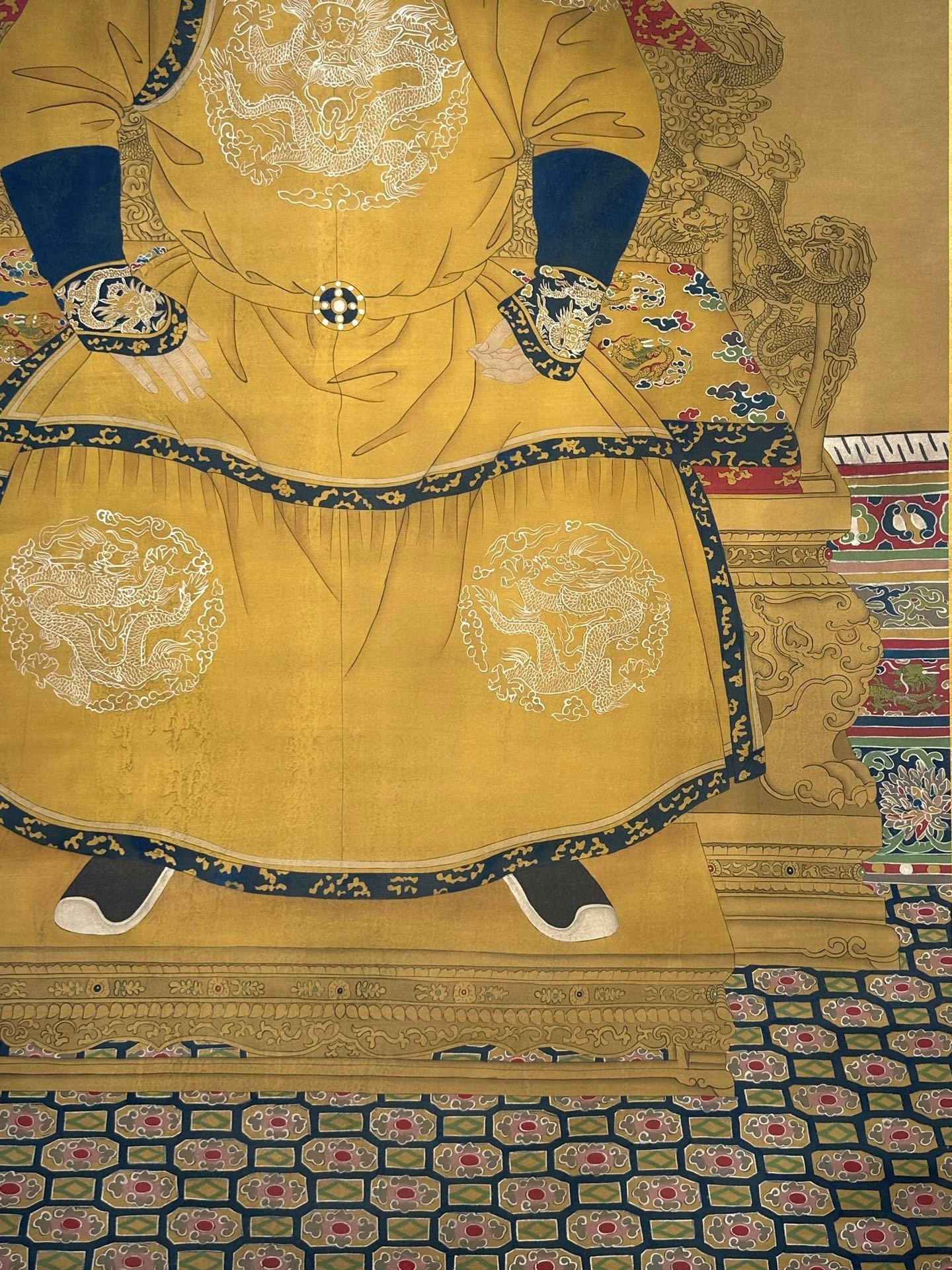 Chinese scroll painting Giuseppe