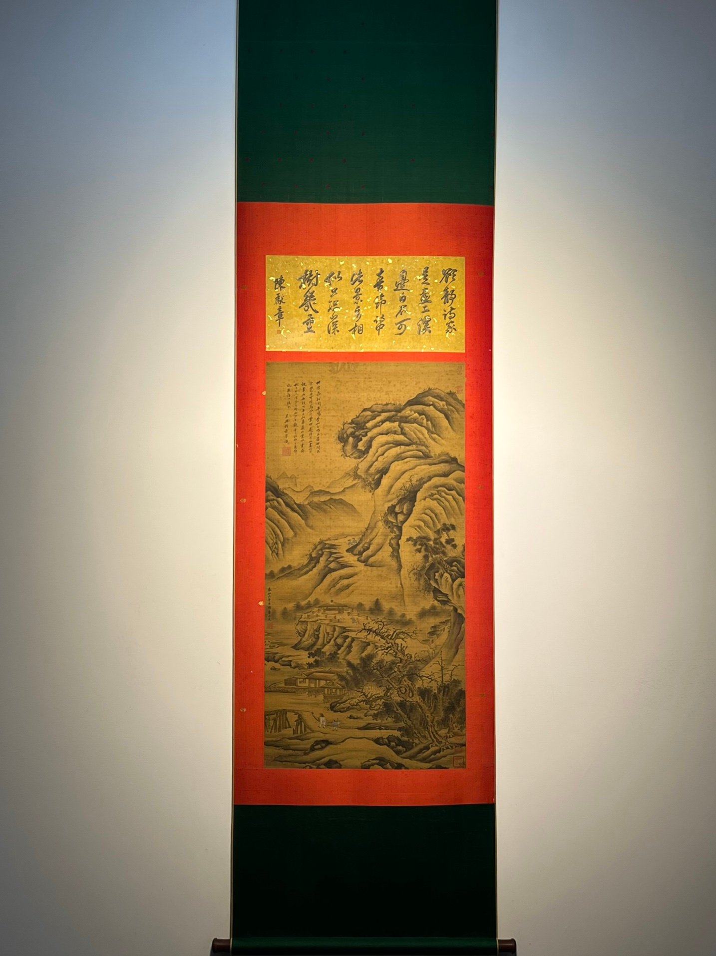Chinese scroll painting Li Shan