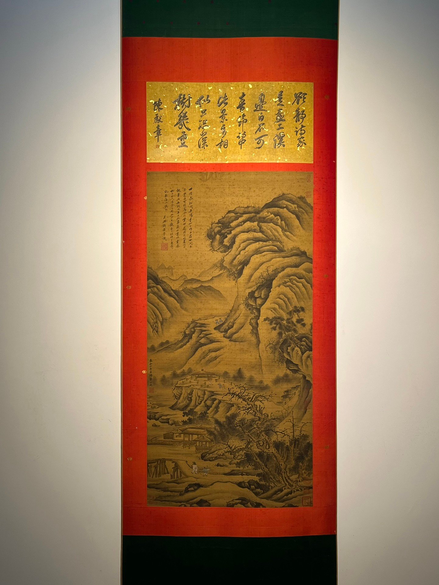 Chinese scroll painting Li Shan