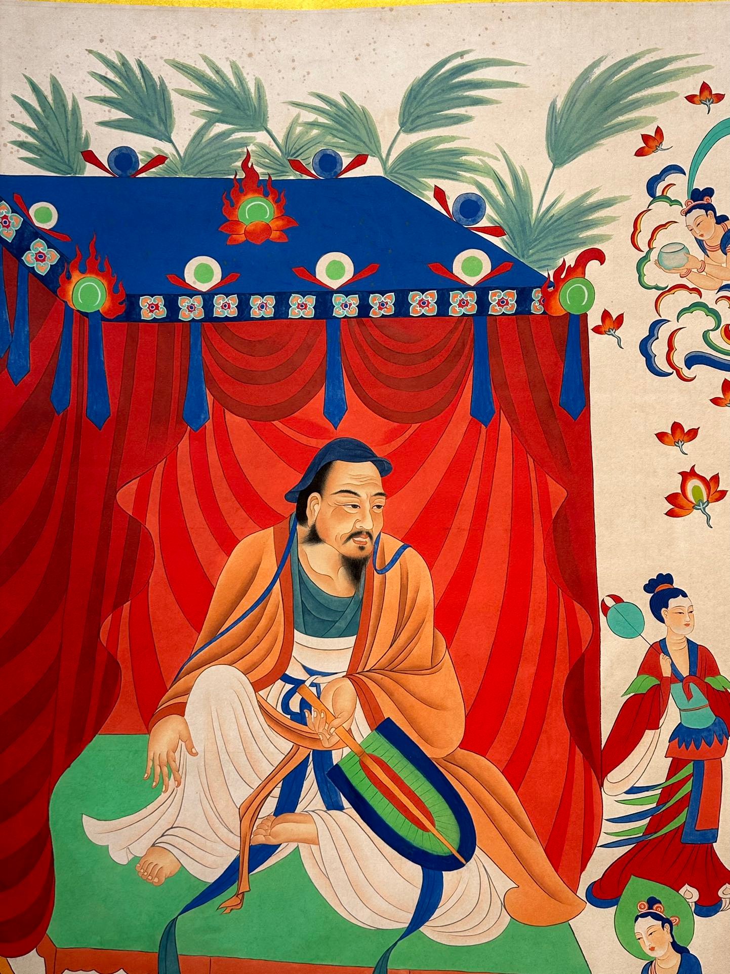 Chinese scroll painting Zhang Daqian