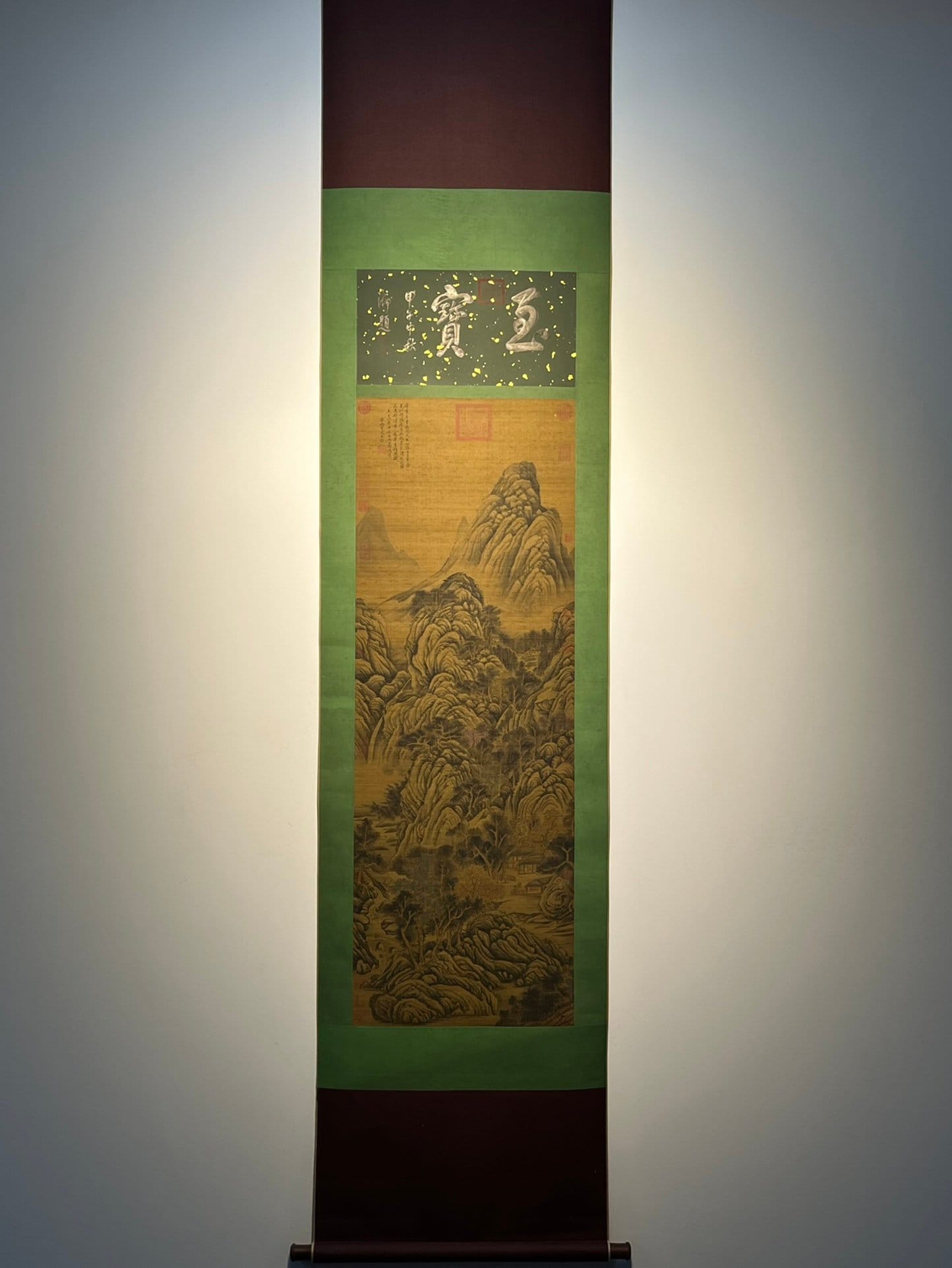 Chinese scroll painting Yuwen Gongliang