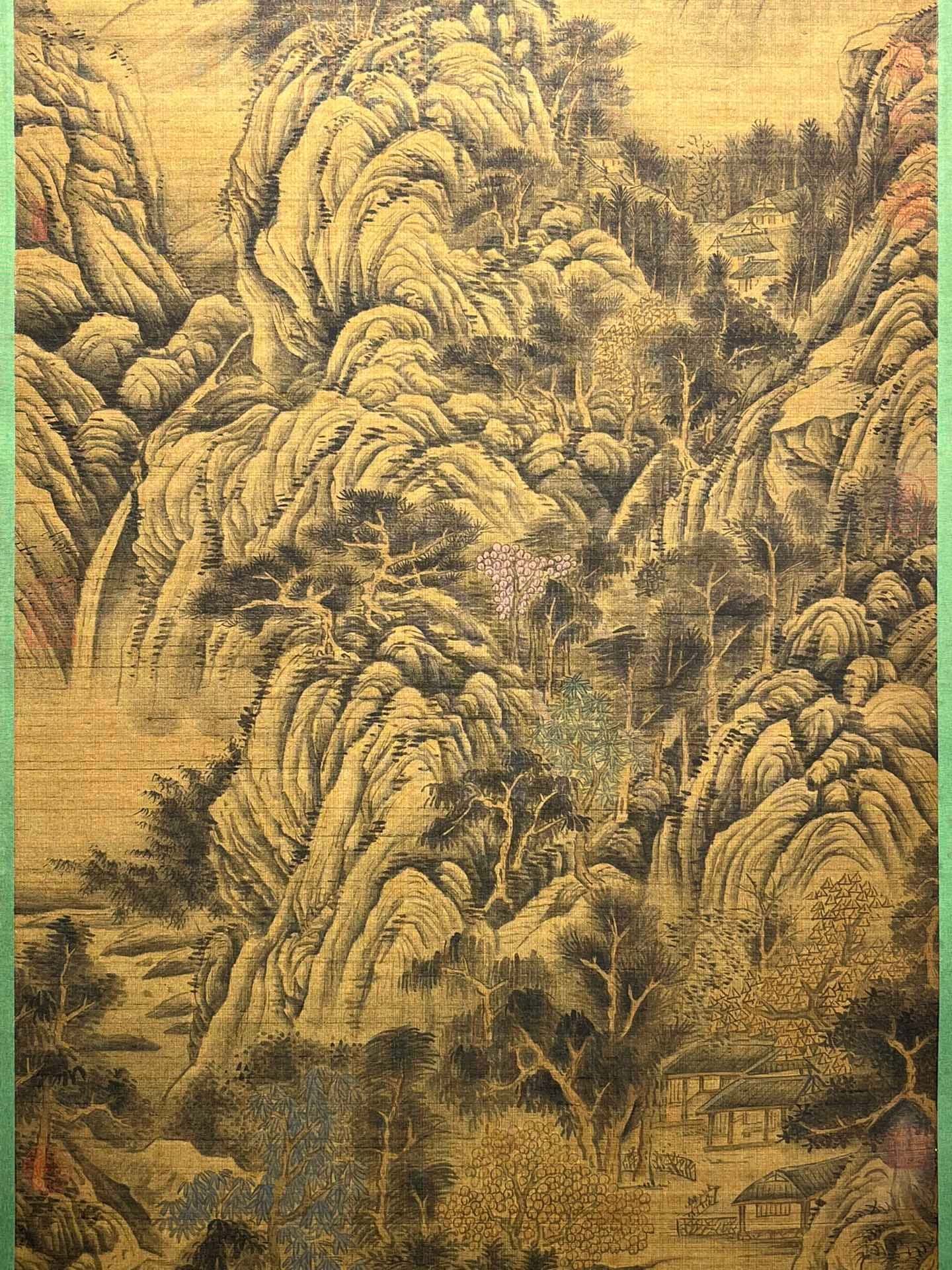 Chinese scroll painting Yuwen Gongliang