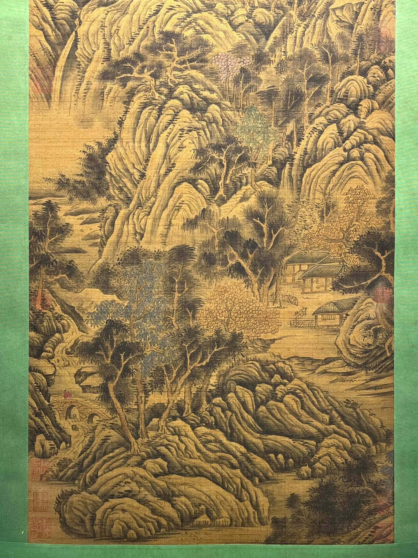 Chinese scroll painting Yuwen Gongliang
