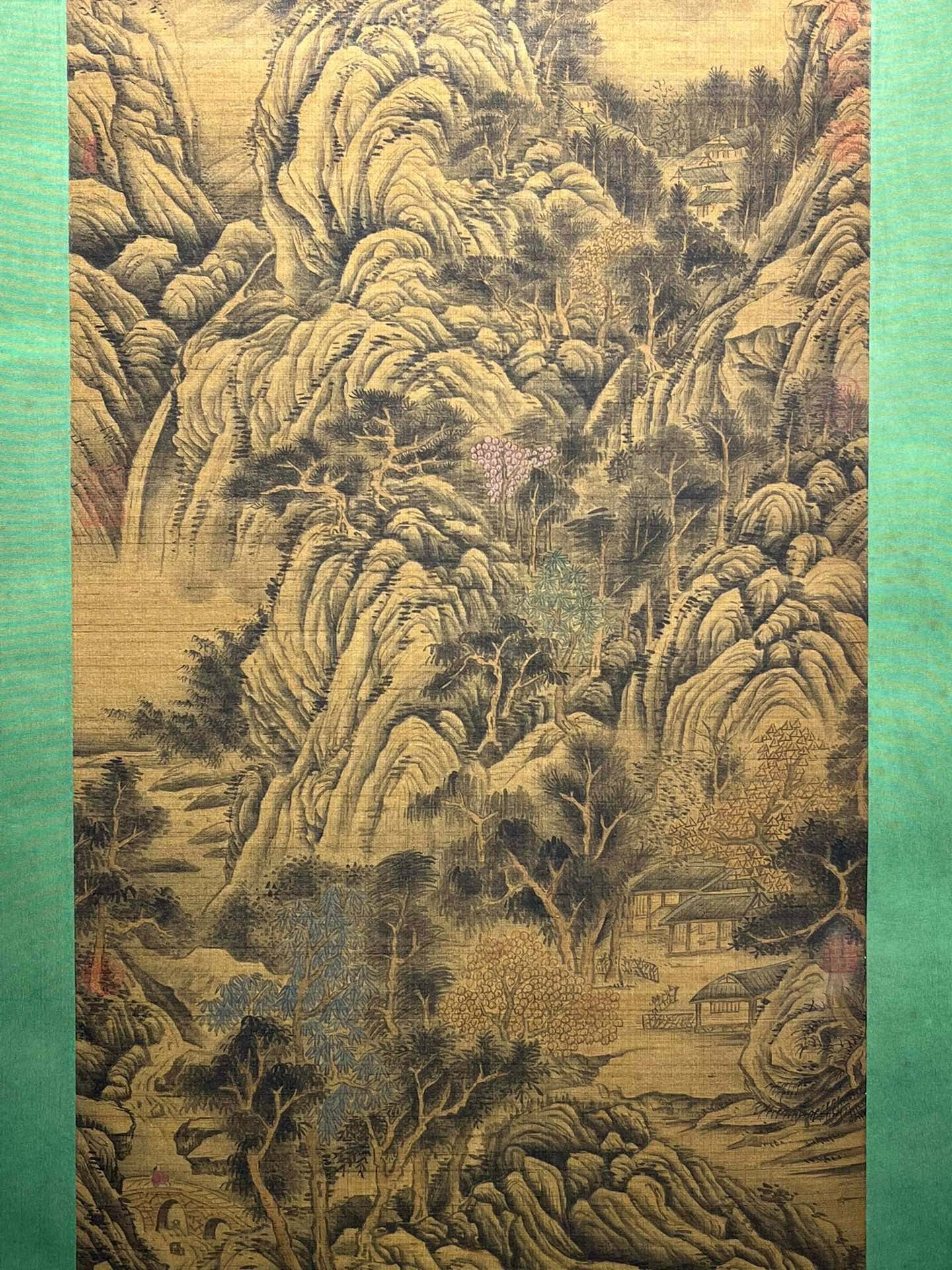 Chinese scroll painting Yuwen Gongliang
