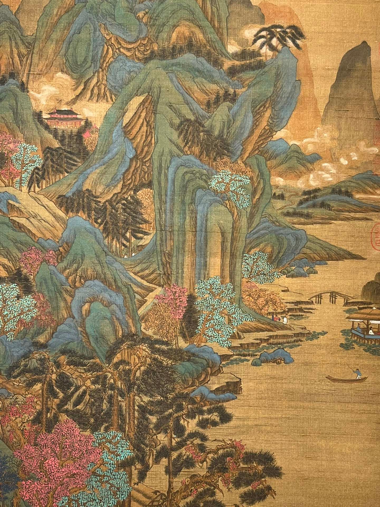 Chinese scroll painting Jing Hao