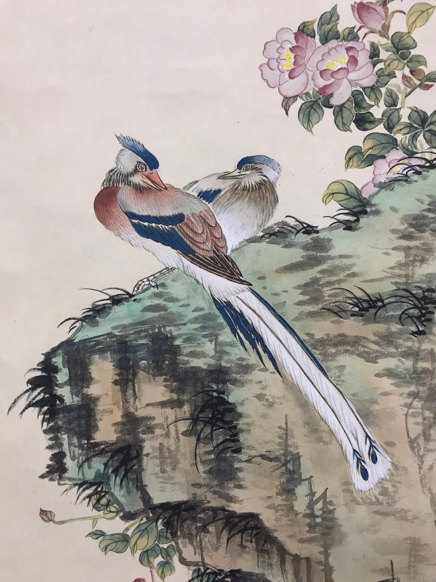 Chinese scroll painting Soong Mei ling