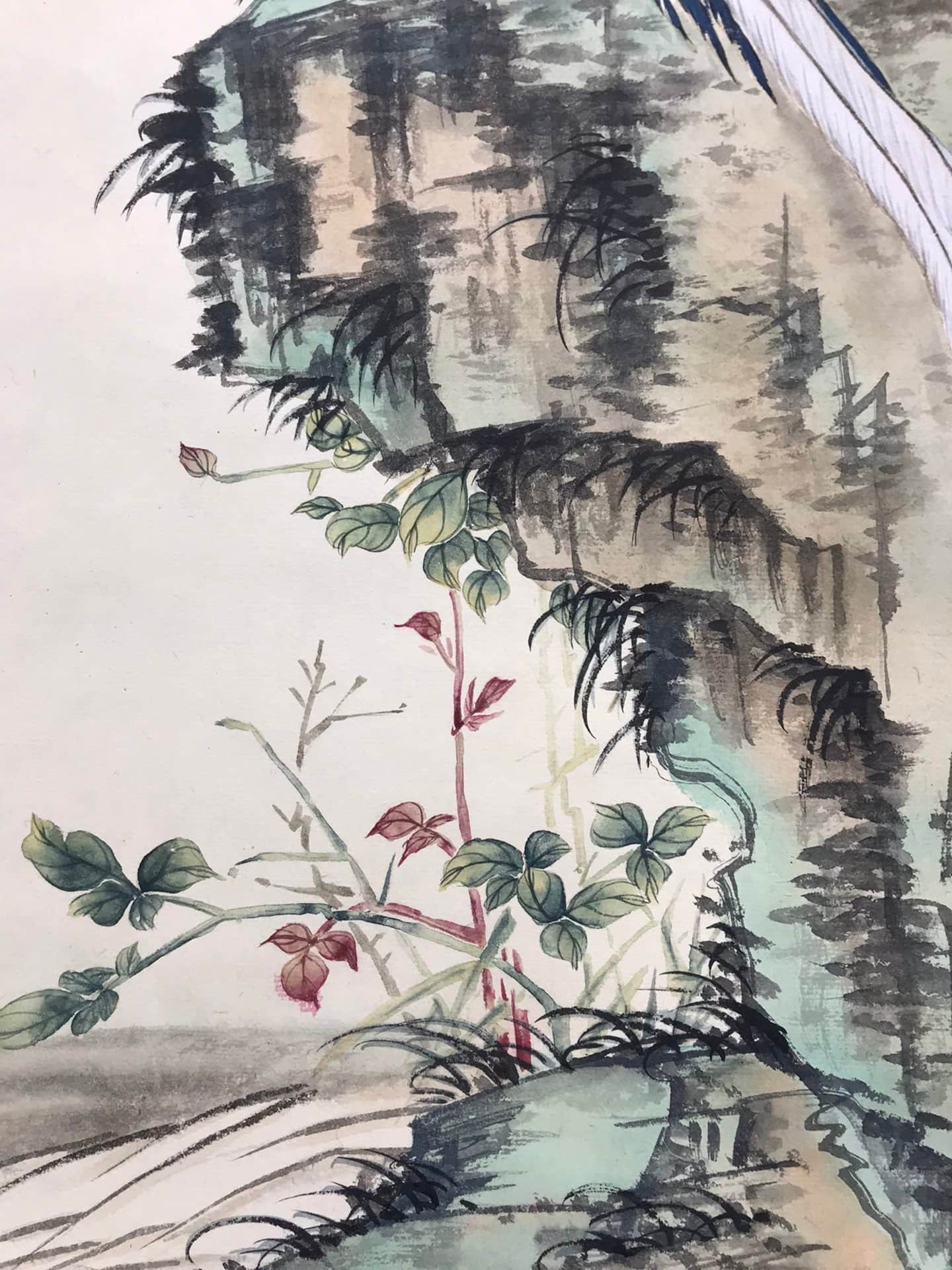 Chinese scroll painting Soong Mei ling