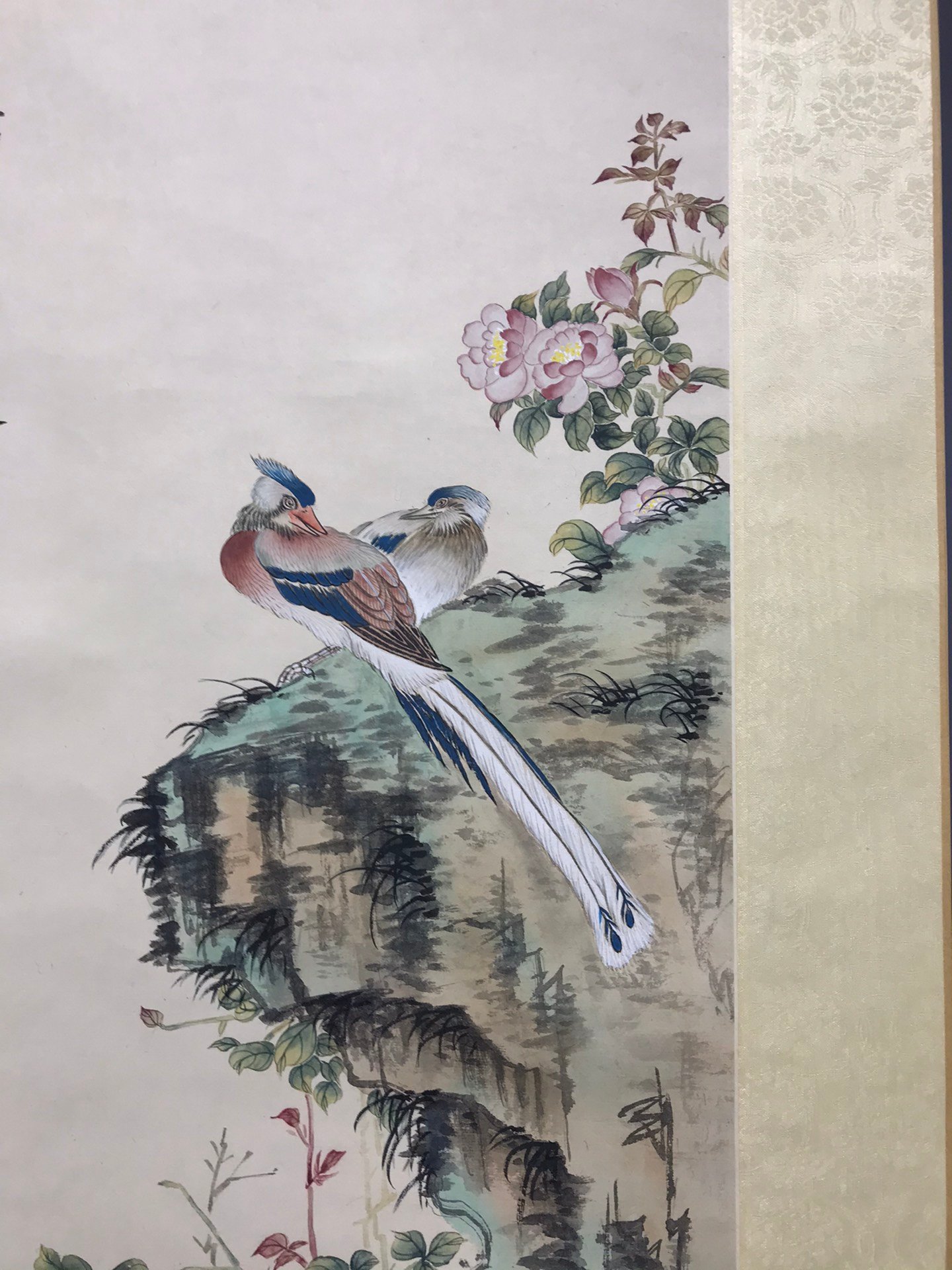 Chinese scroll painting Soong Mei ling