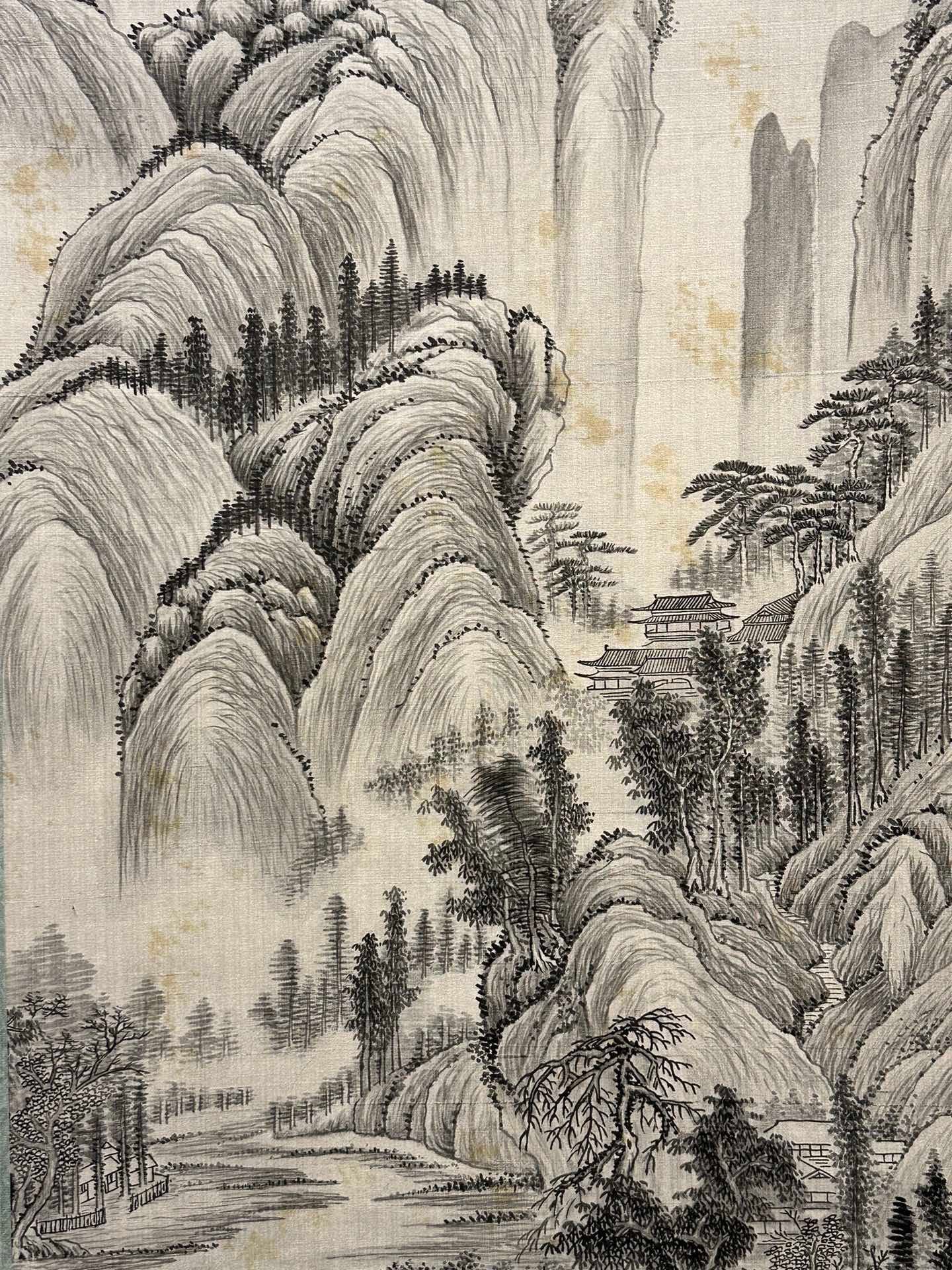 Chinese scroll painting Zhang Daqian