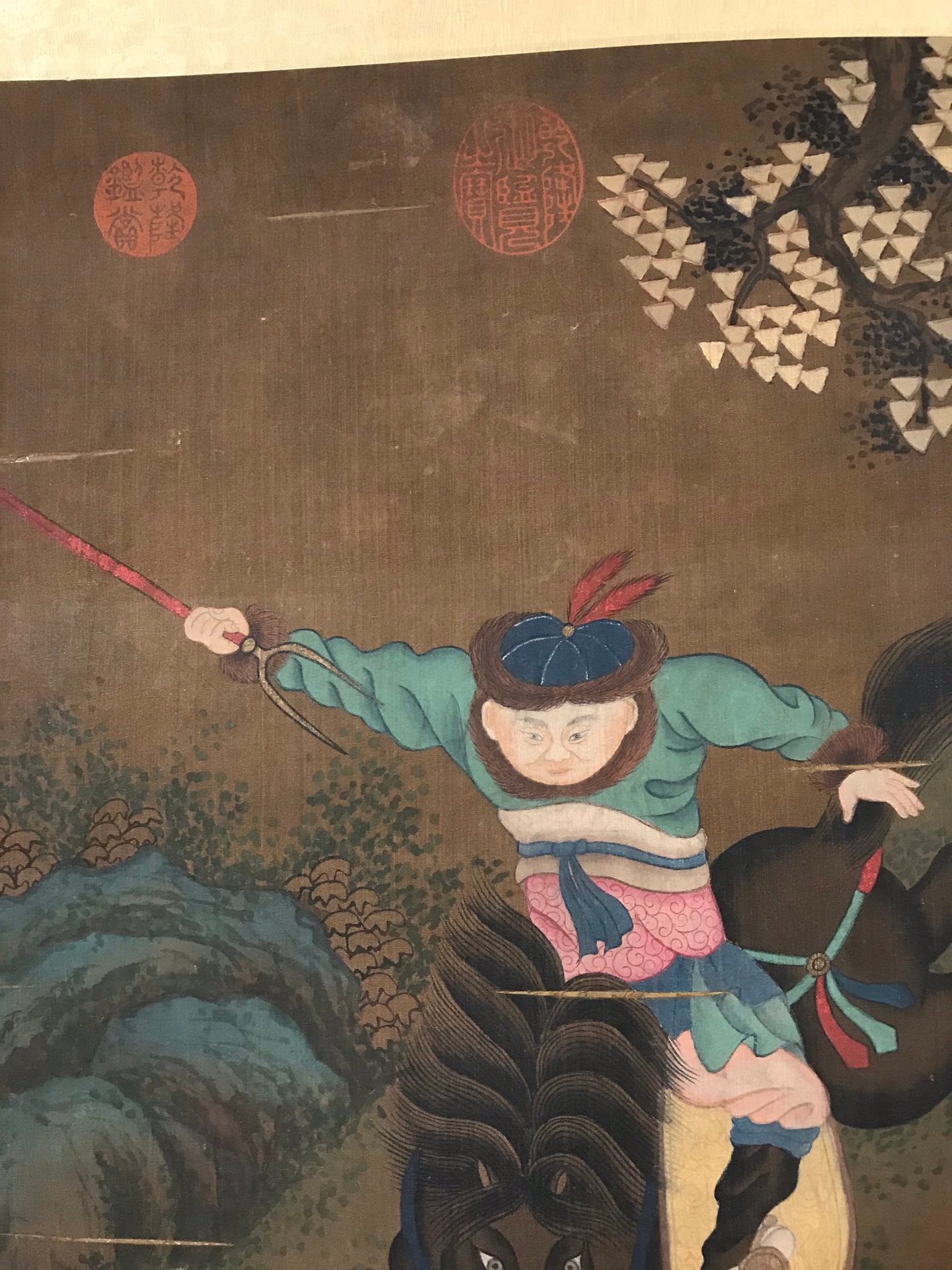 Chinese scroll painting Ren Renfa