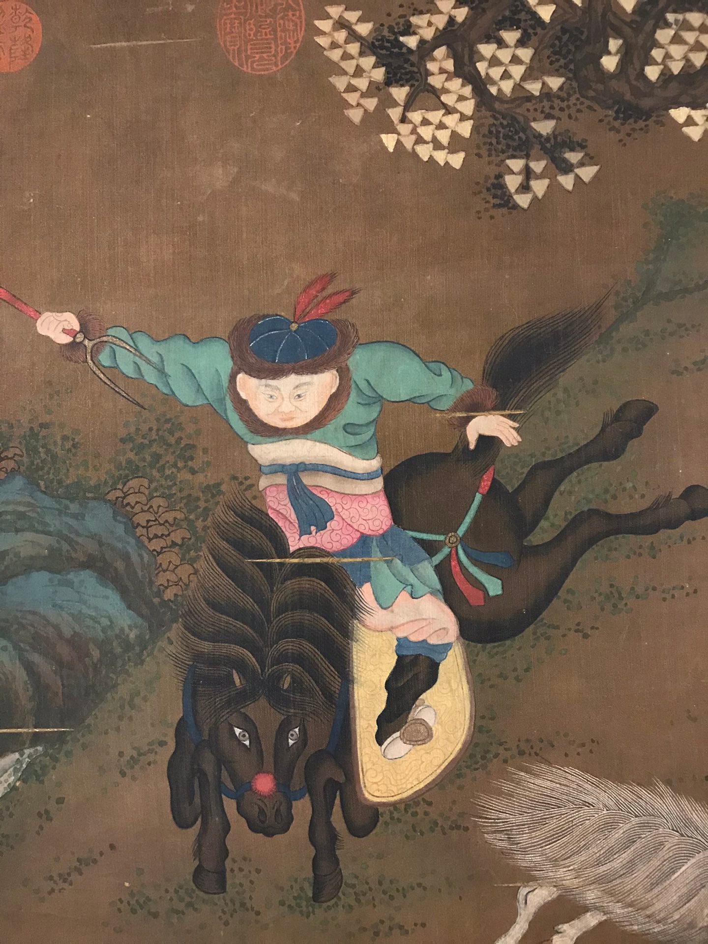 Chinese scroll painting Ren Renfa