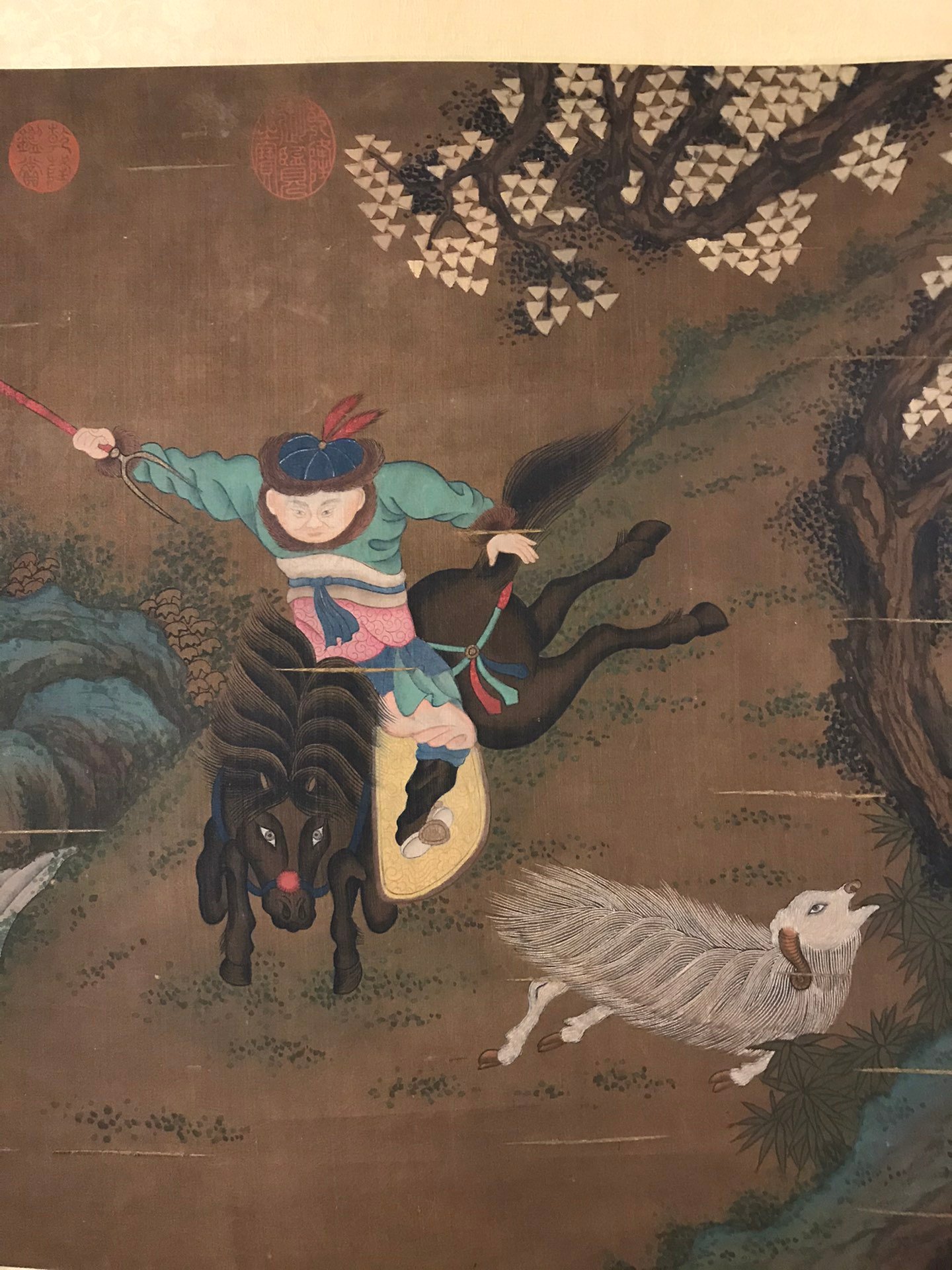 Chinese scroll painting Ren Renfa