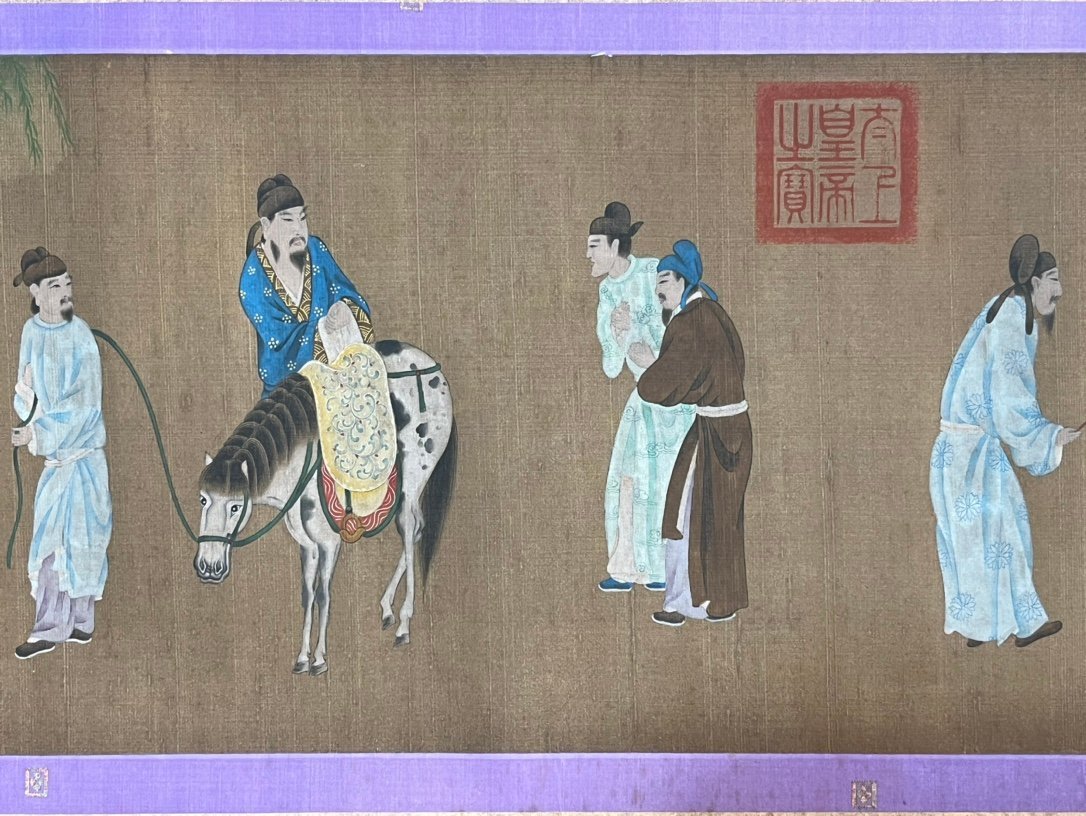 Chinese scroll painting Zhao Mengfu