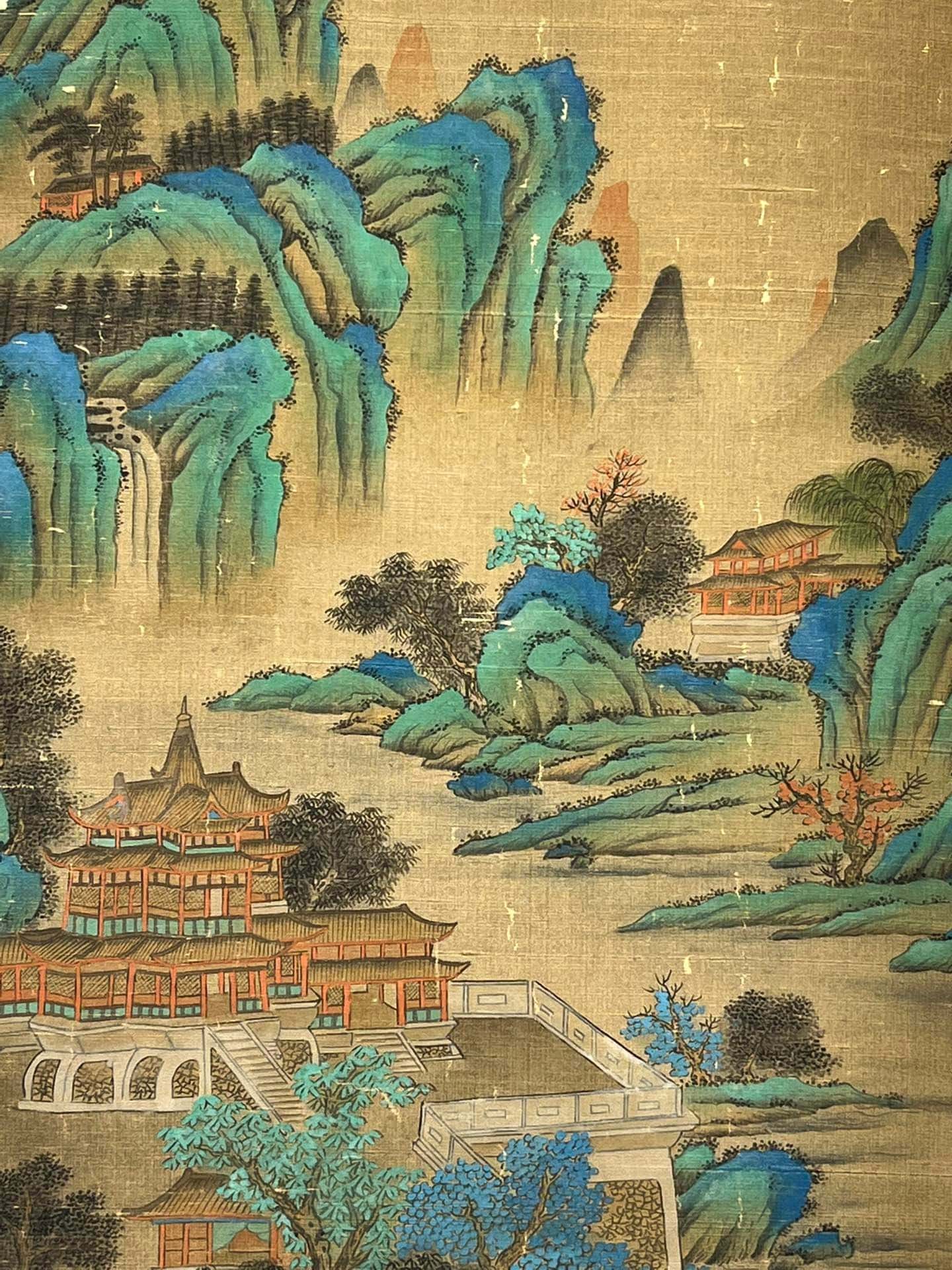 Chinese scroll painting Ju Ran