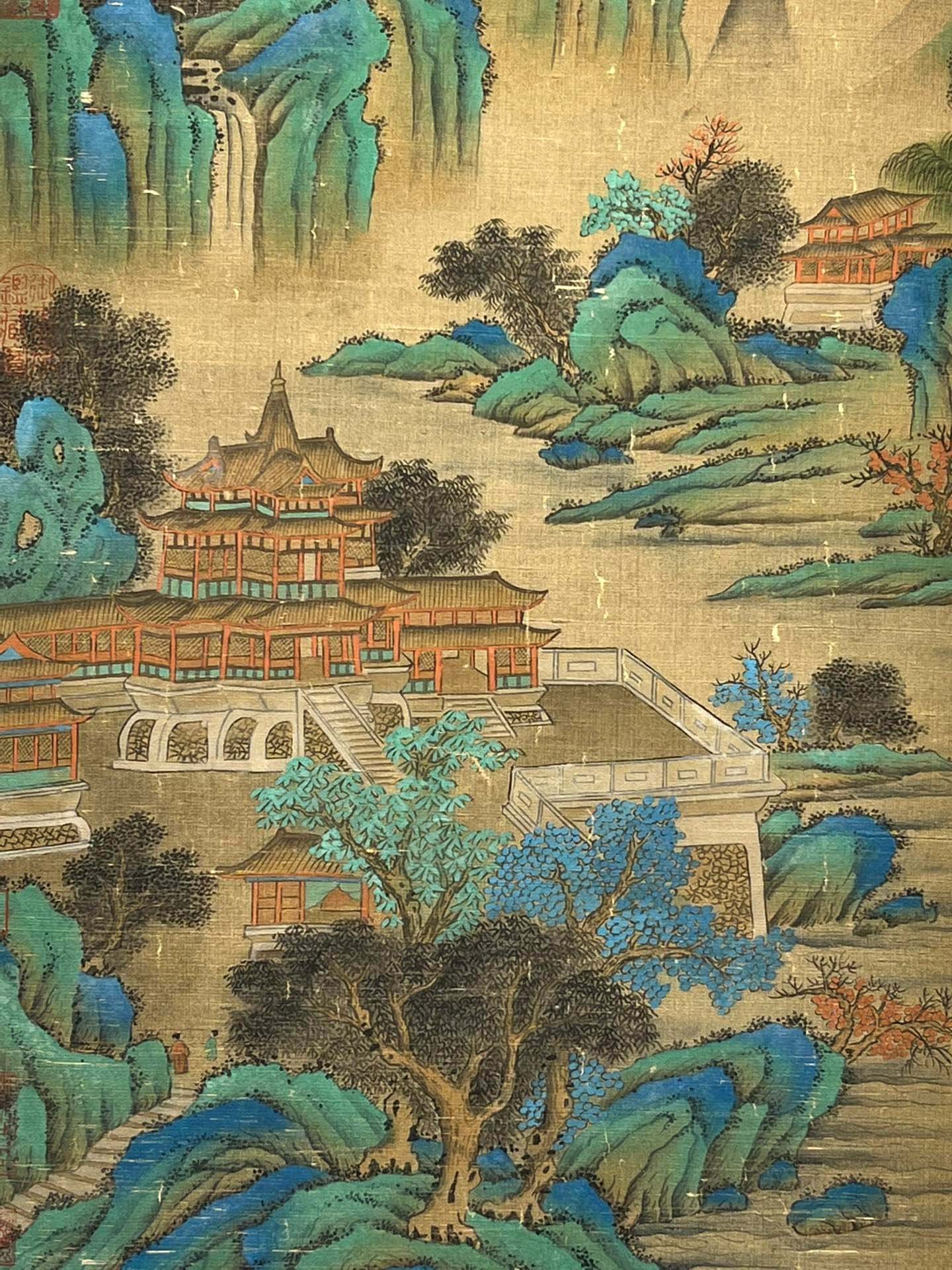 Chinese scroll painting Ju Ran