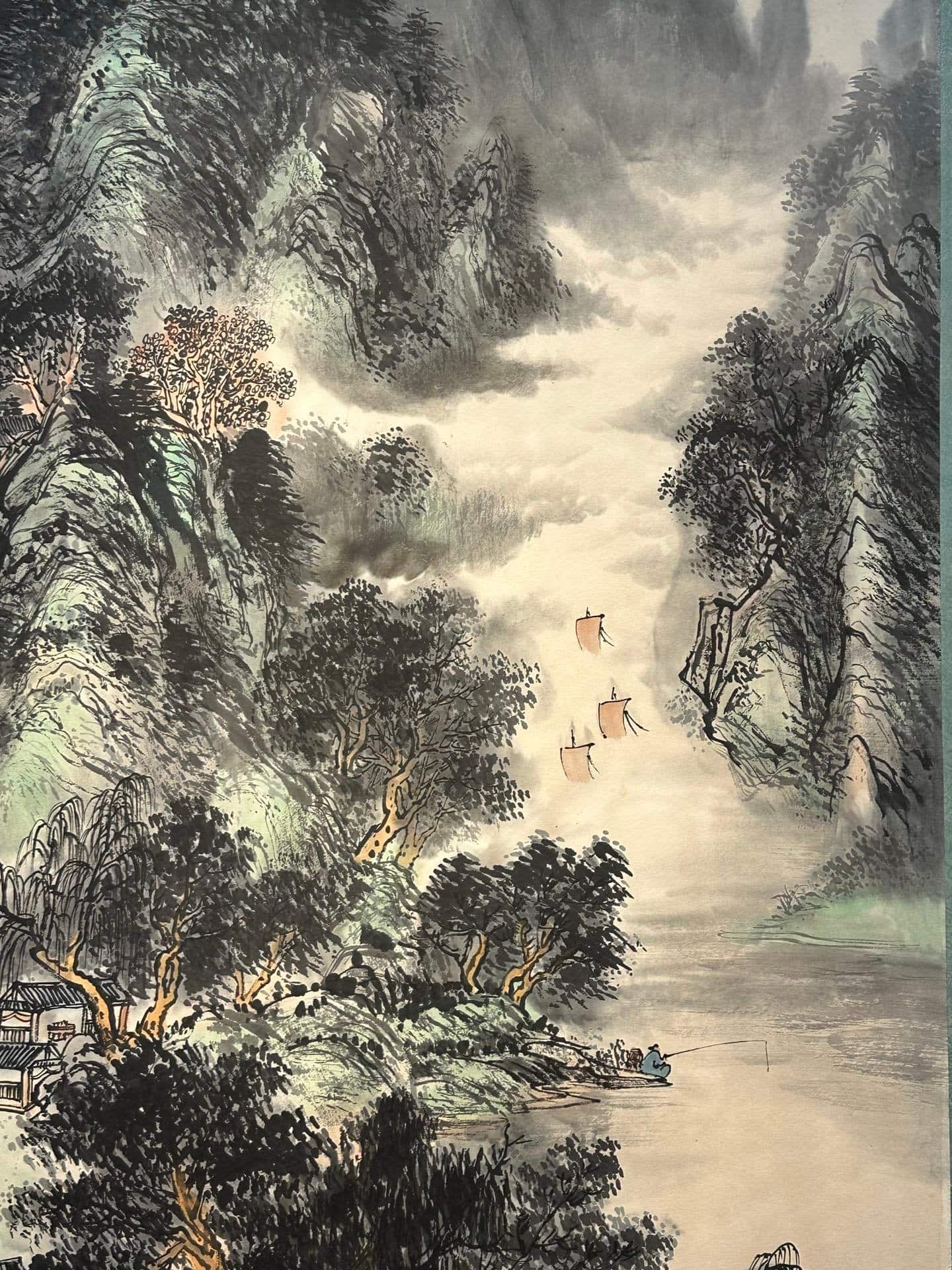 Chinese scroll painting Huang Binhong