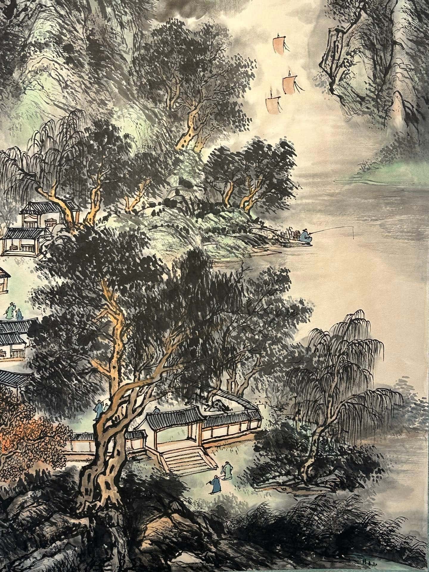 Chinese scroll painting Huang Binhong