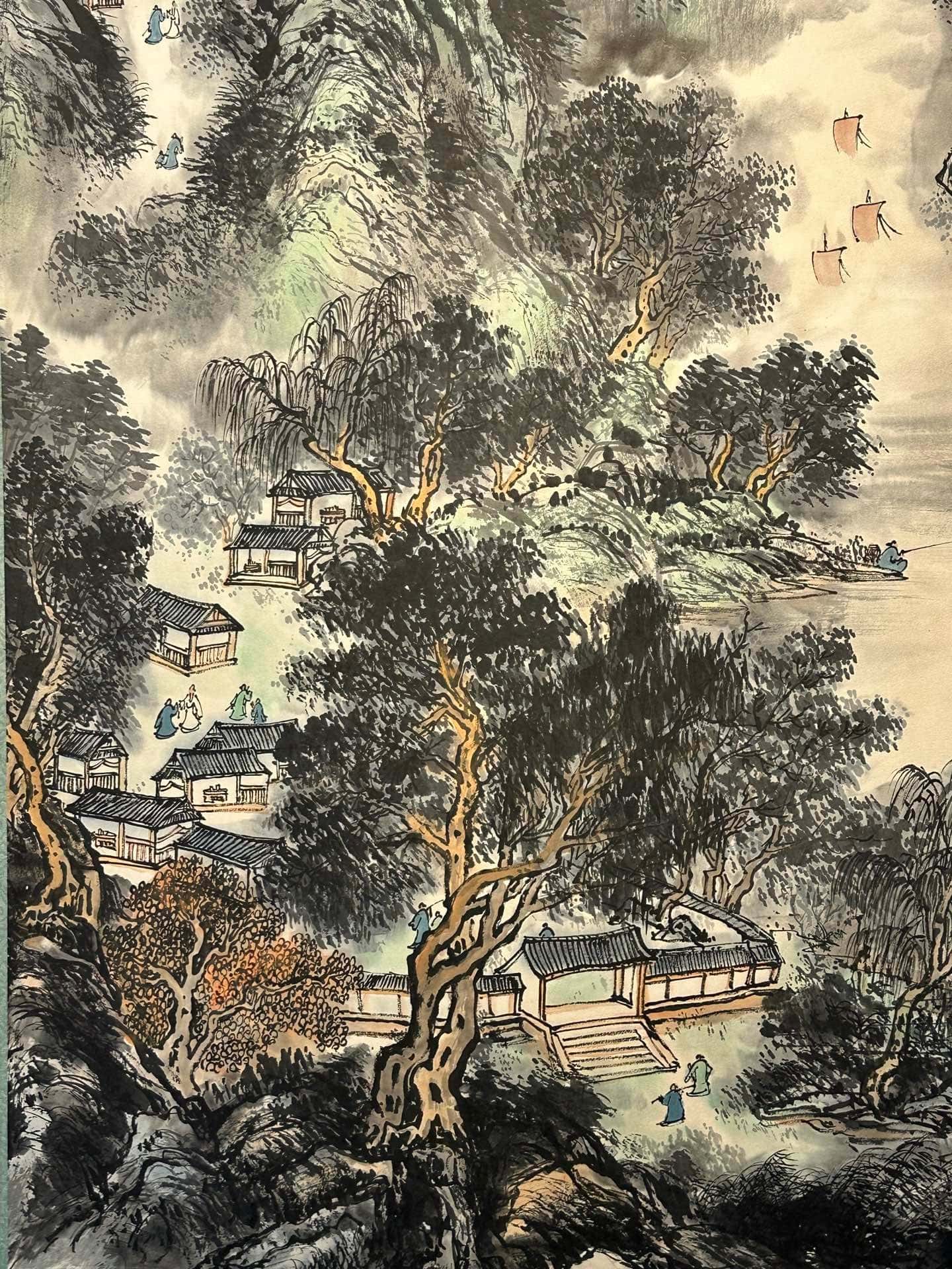 Chinese scroll painting Huang Binhong